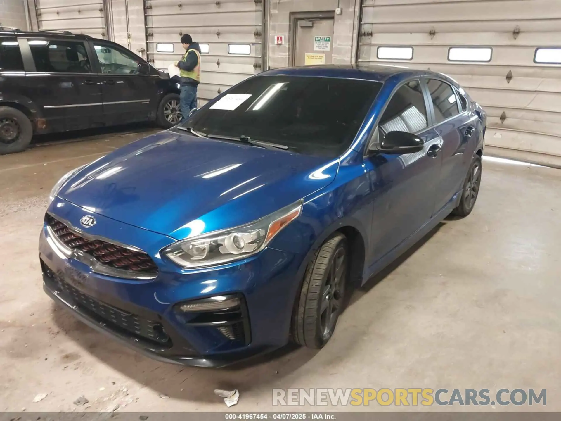 2 Photograph of a damaged car 3KPF34AD2ME330827 KIA FORTE 2021