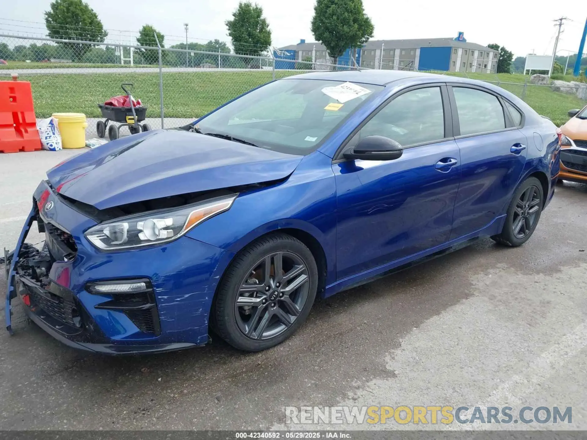 2 Photograph of a damaged car 3KPF34AD2ME357817 KIA FORTE 2021