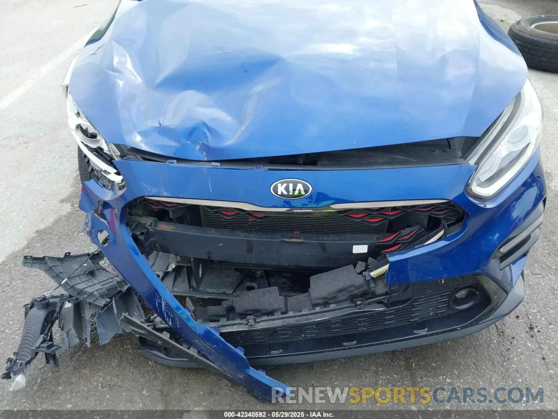 6 Photograph of a damaged car 3KPF34AD2ME357817 KIA FORTE 2021