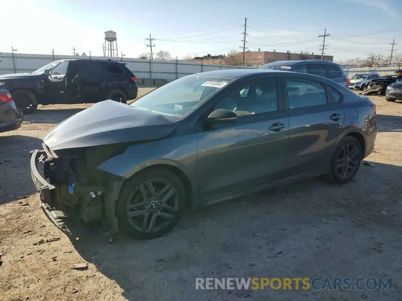 1 Photograph of a damaged car 3KPF34AD2ME369076 KIA FORTE 2021
