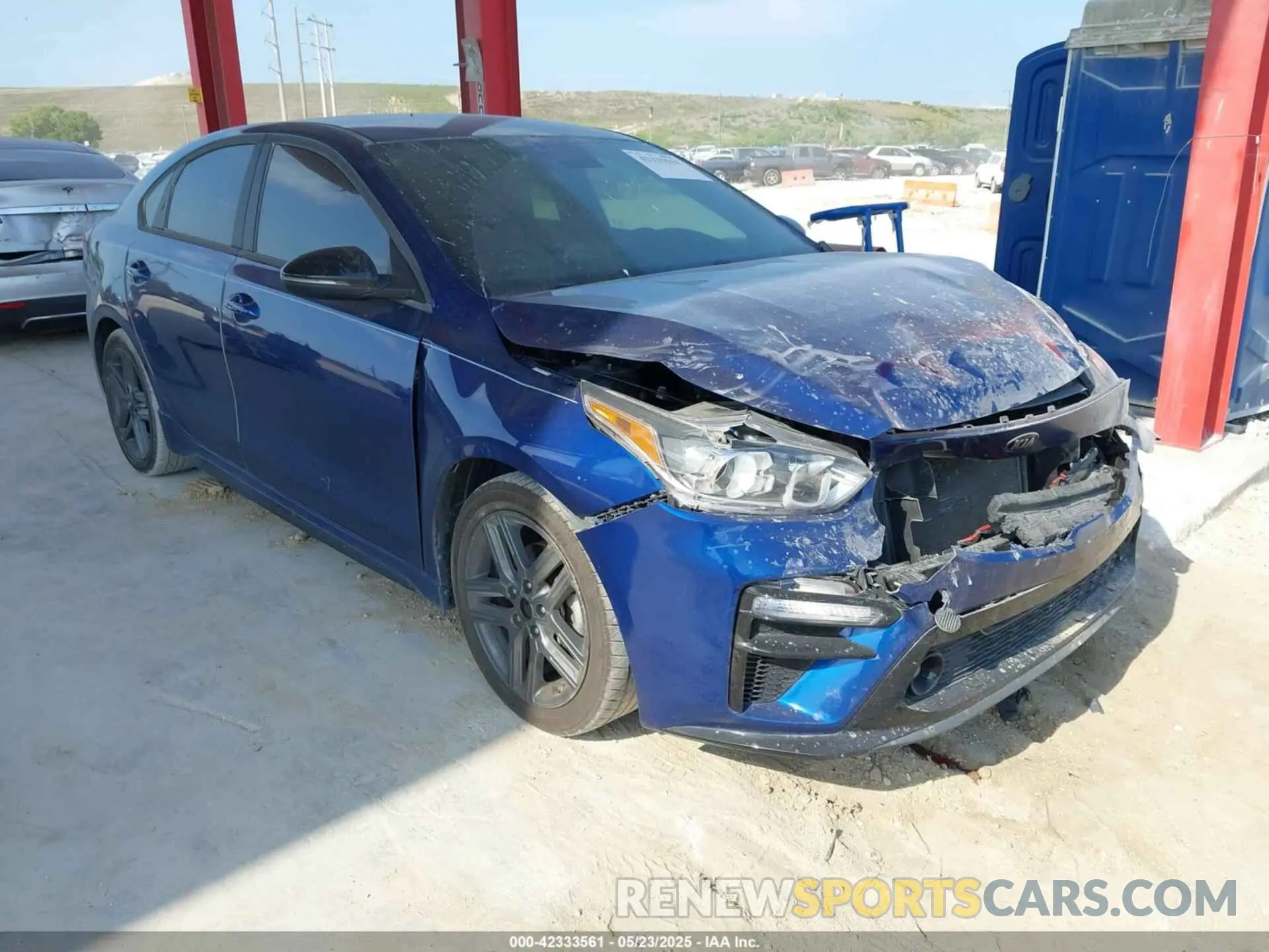 1 Photograph of a damaged car 3KPF34AD2ME386931 KIA FORTE 2021