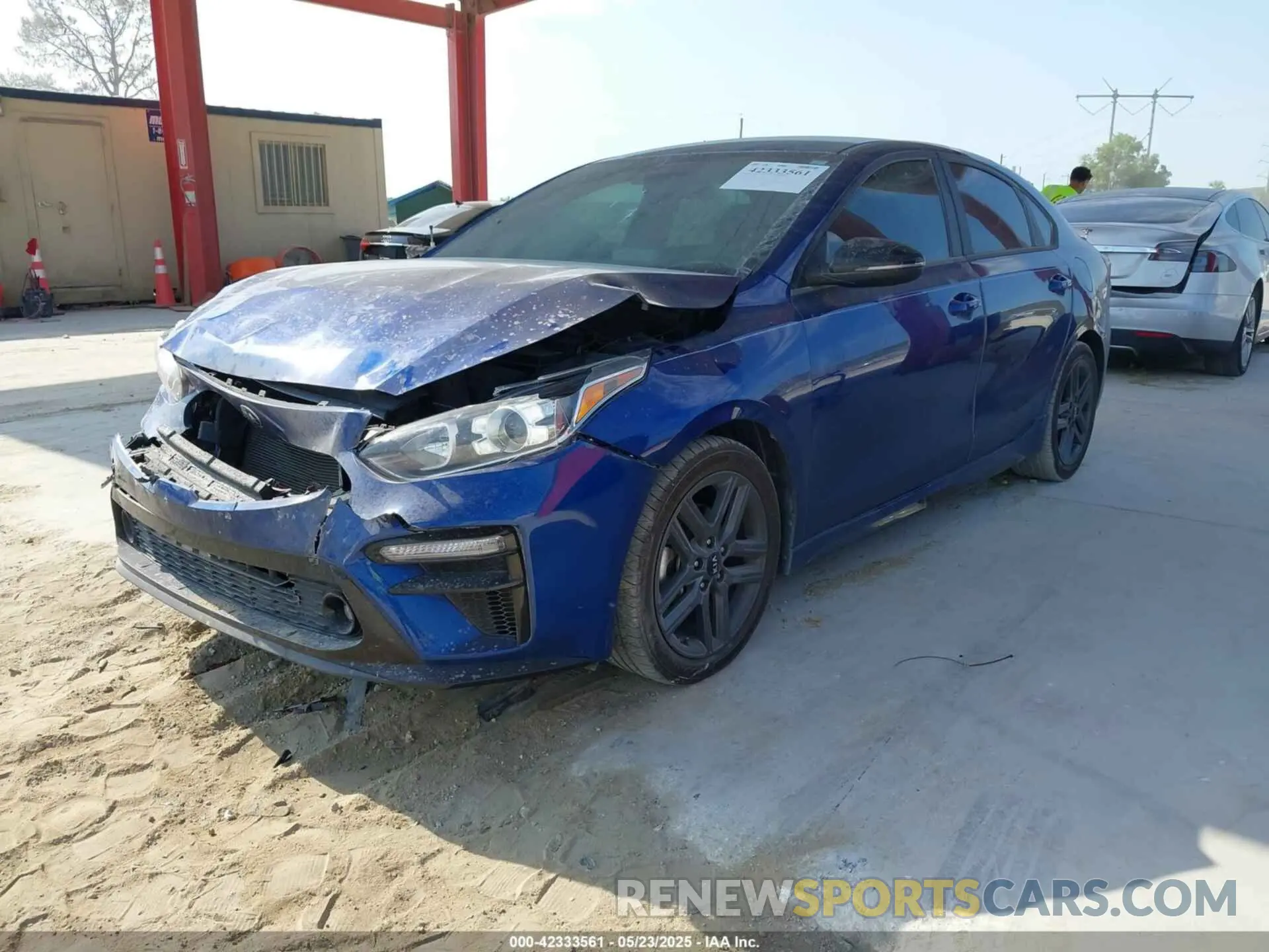 2 Photograph of a damaged car 3KPF34AD2ME386931 KIA FORTE 2021