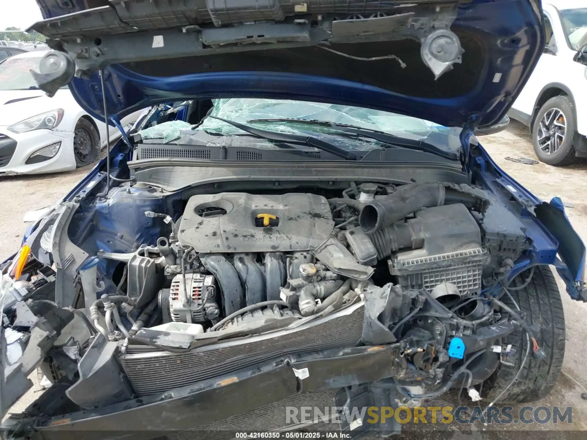 10 Photograph of a damaged car 3KPF34AD2ME401914 KIA FORTE 2021