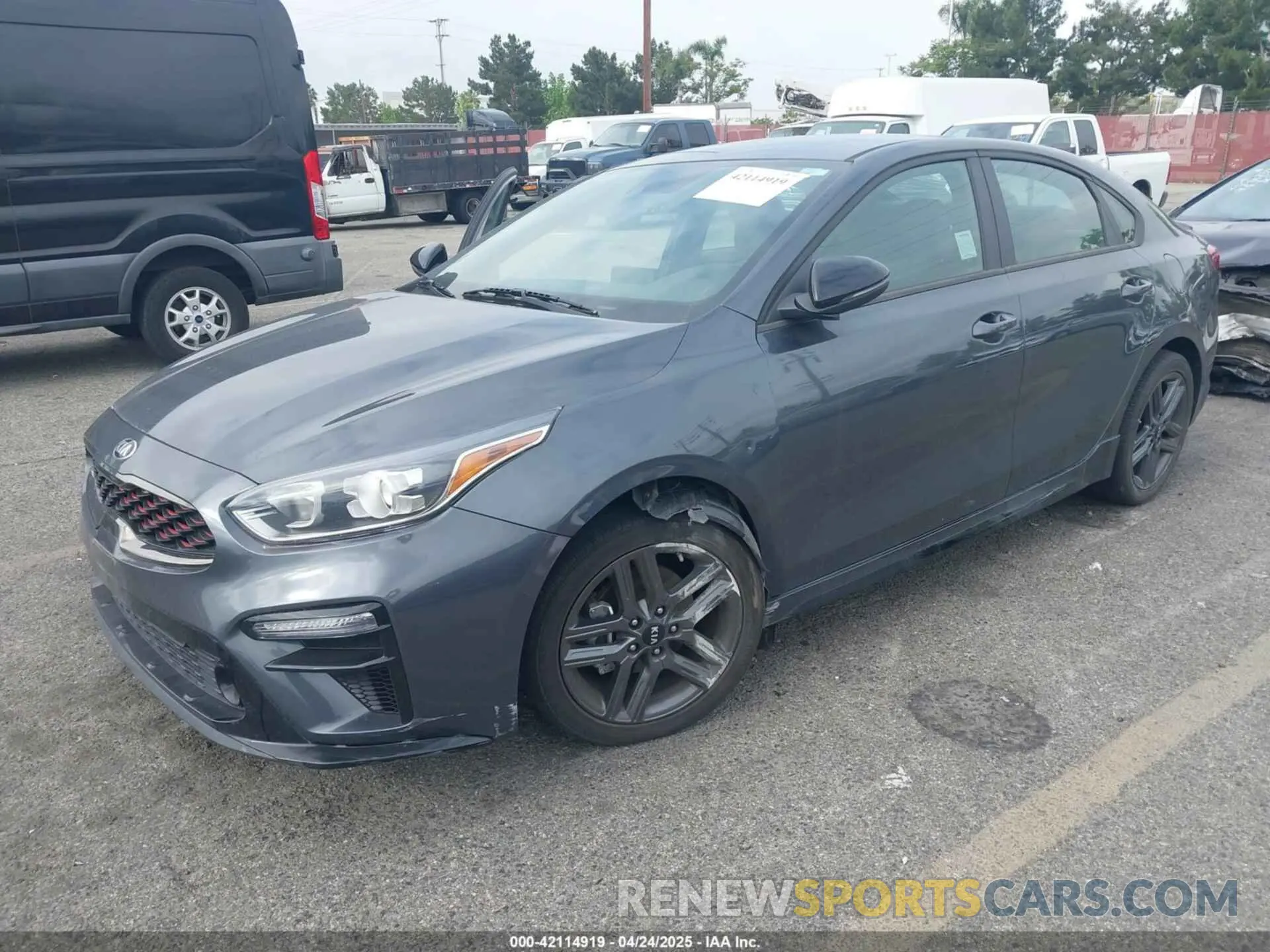 2 Photograph of a damaged car 3KPF34AD2ME408748 KIA FORTE 2021