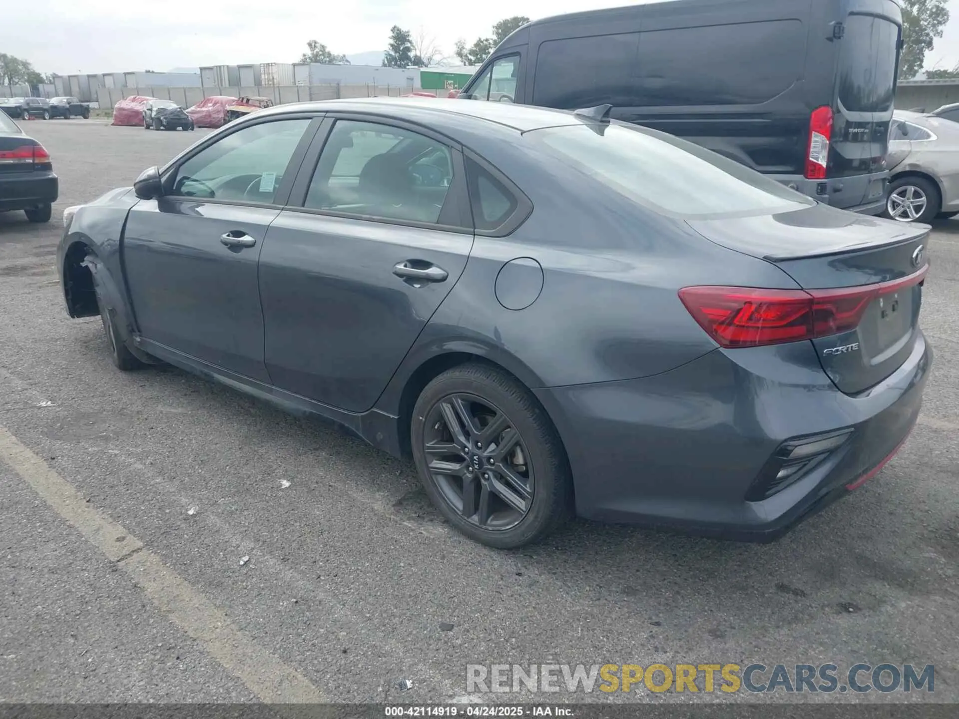 3 Photograph of a damaged car 3KPF34AD2ME408748 KIA FORTE 2021