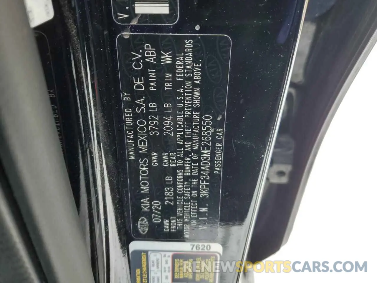 12 Photograph of a damaged car 3KPF34AD3ME268550 KIA FORTE 2021