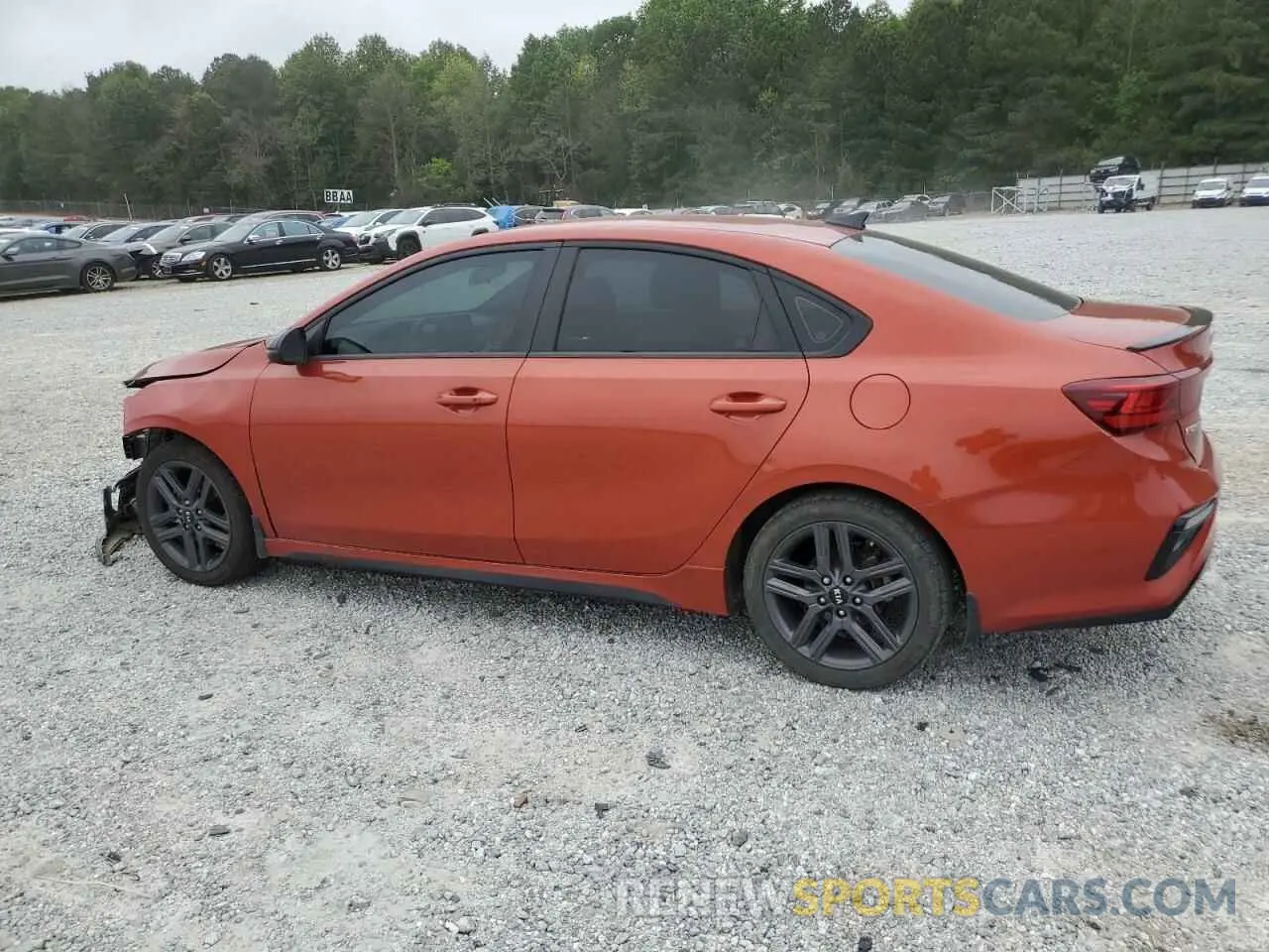 2 Photograph of a damaged car 3KPF34AD3ME292492 KIA FORTE 2021