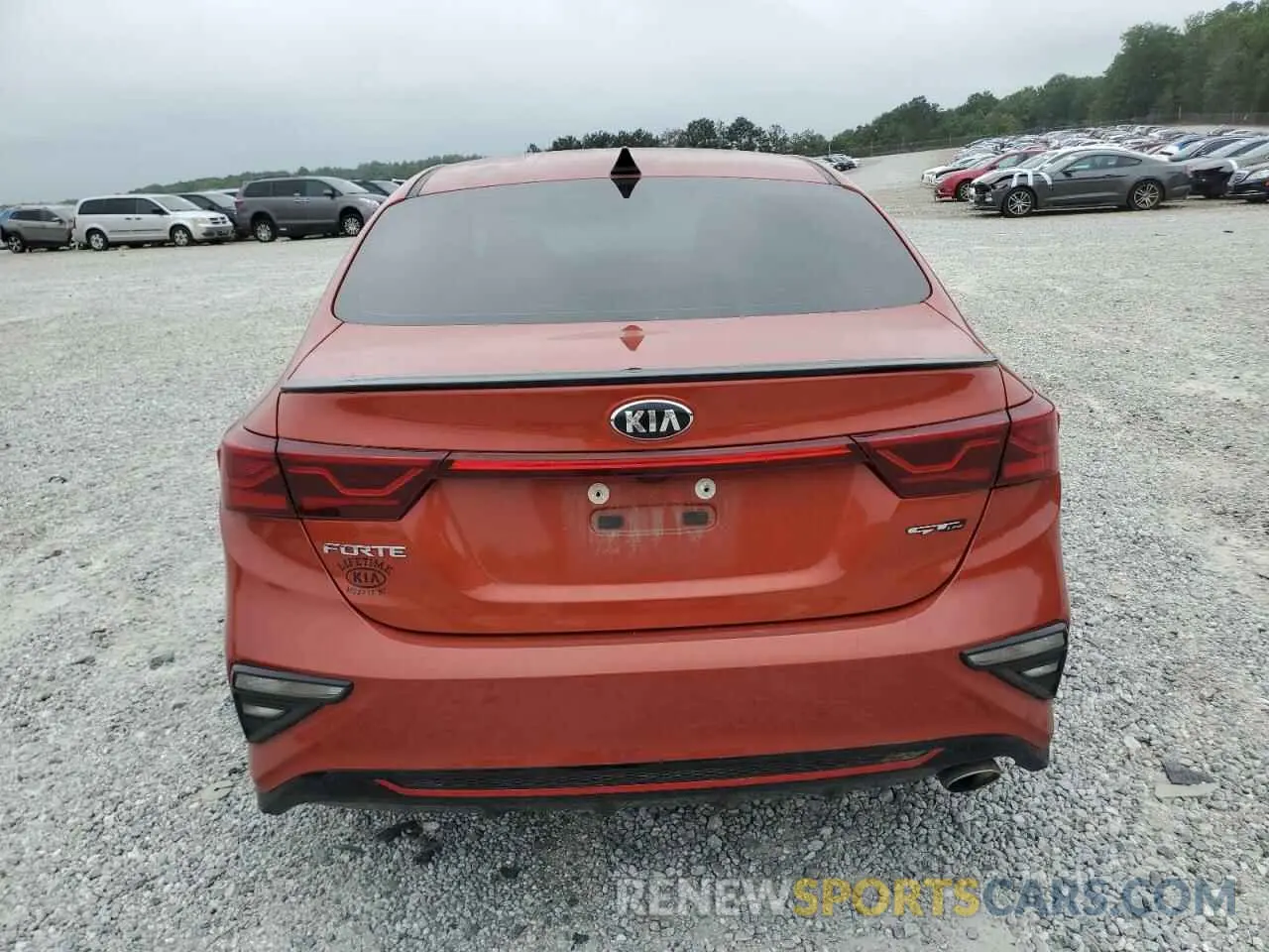 6 Photograph of a damaged car 3KPF34AD3ME292492 KIA FORTE 2021