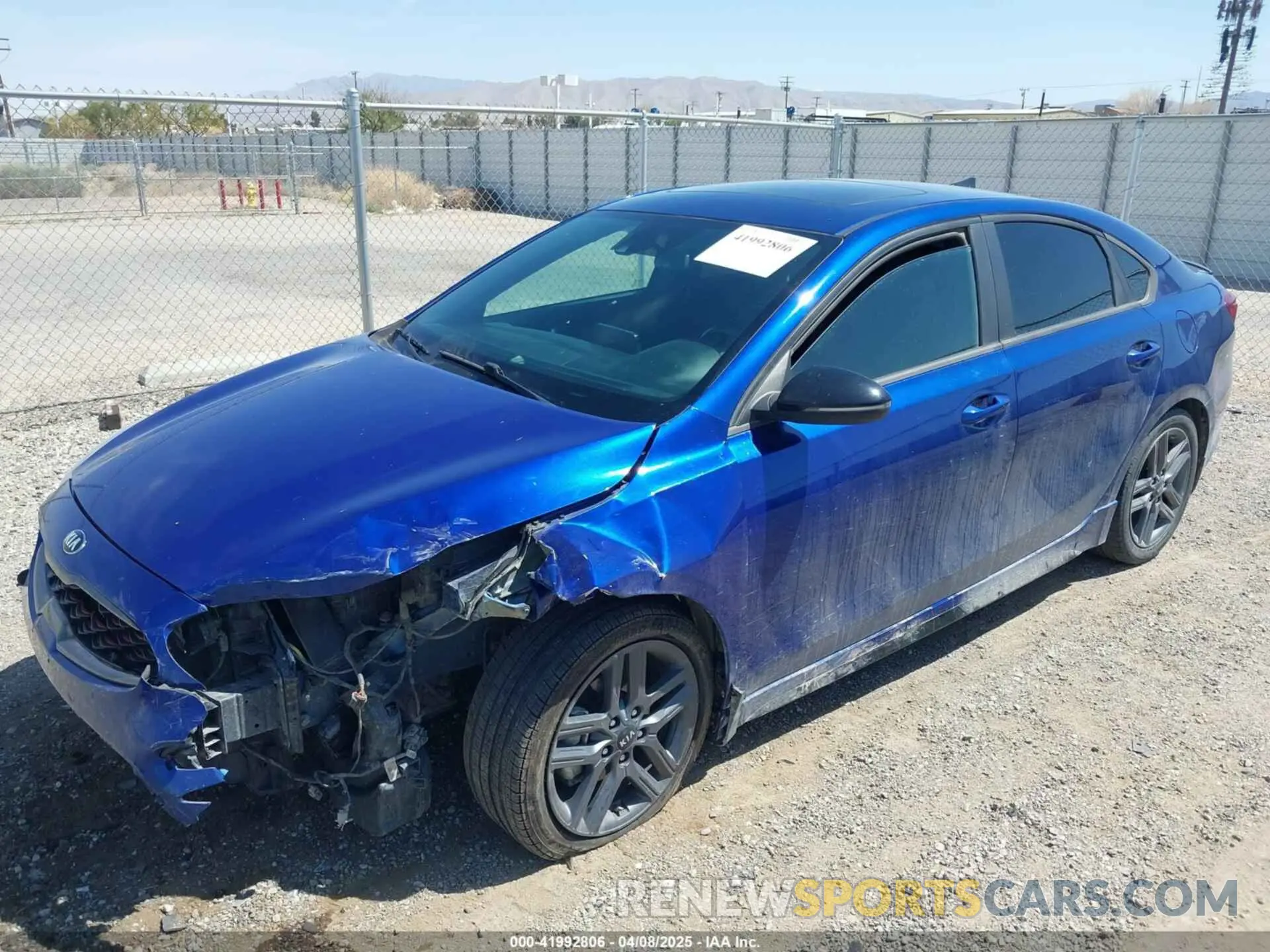 2 Photograph of a damaged car 3KPF34AD3ME341335 KIA FORTE 2021