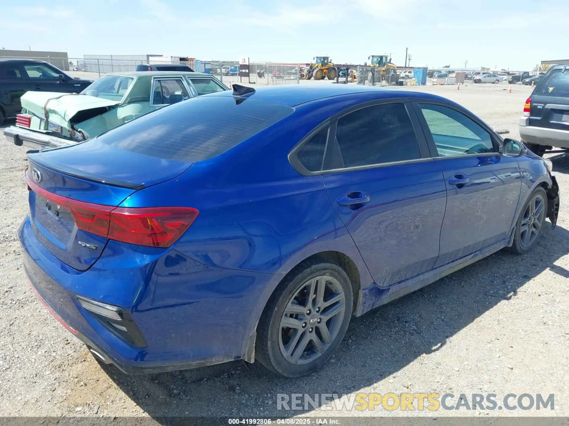 4 Photograph of a damaged car 3KPF34AD3ME341335 KIA FORTE 2021