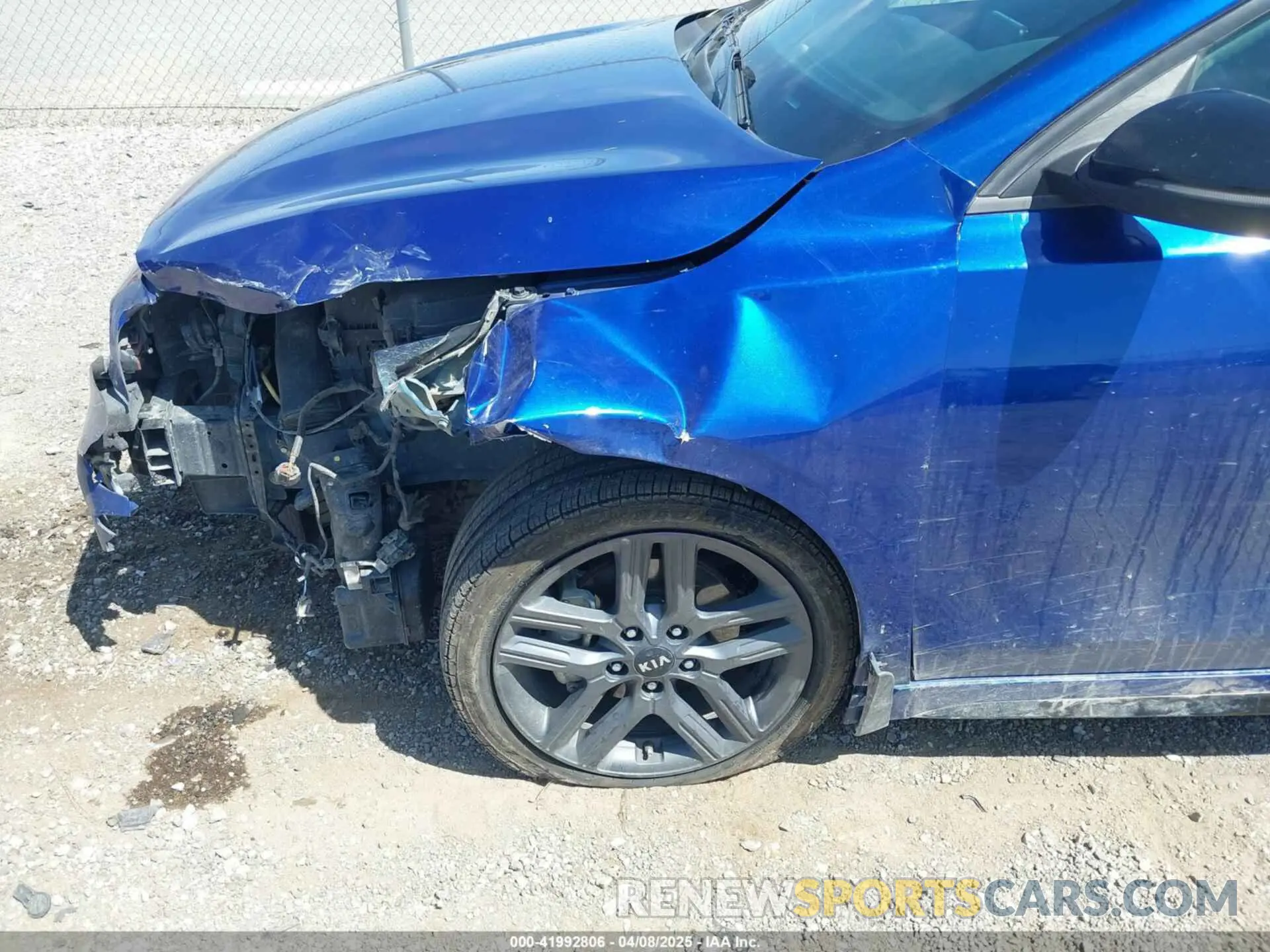 6 Photograph of a damaged car 3KPF34AD3ME341335 KIA FORTE 2021