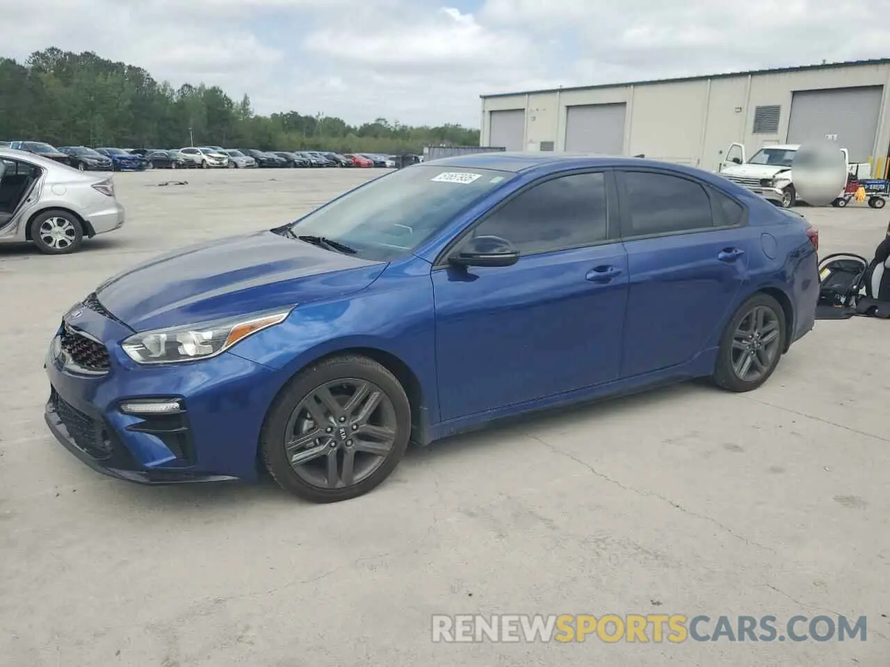 1 Photograph of a damaged car 3KPF34AD3ME355817 KIA FORTE 2021