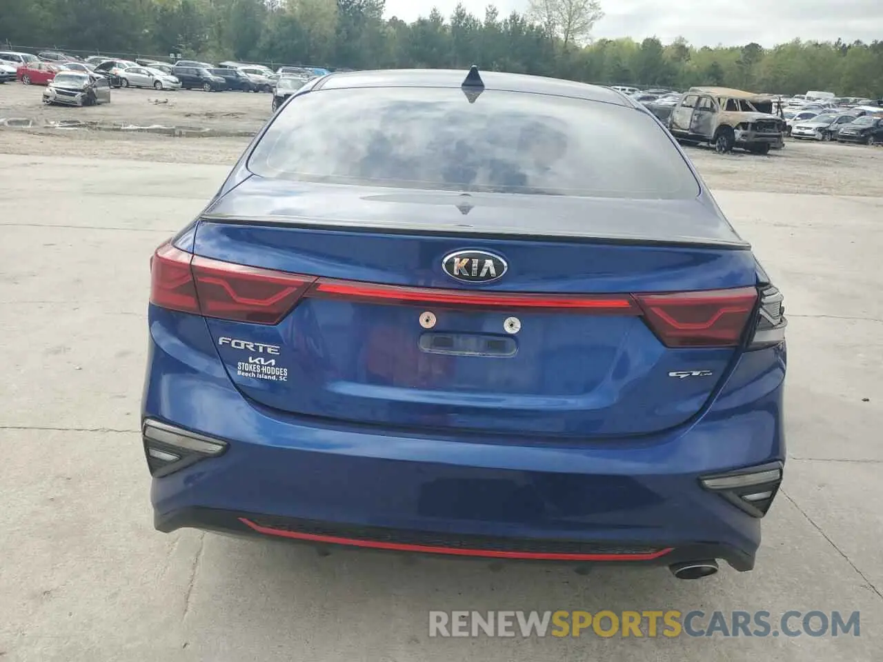 6 Photograph of a damaged car 3KPF34AD3ME355817 KIA FORTE 2021