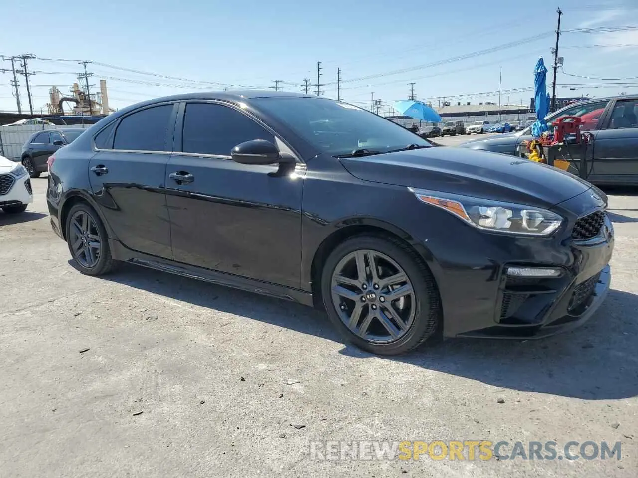4 Photograph of a damaged car 3KPF34AD3ME359186 KIA FORTE 2021