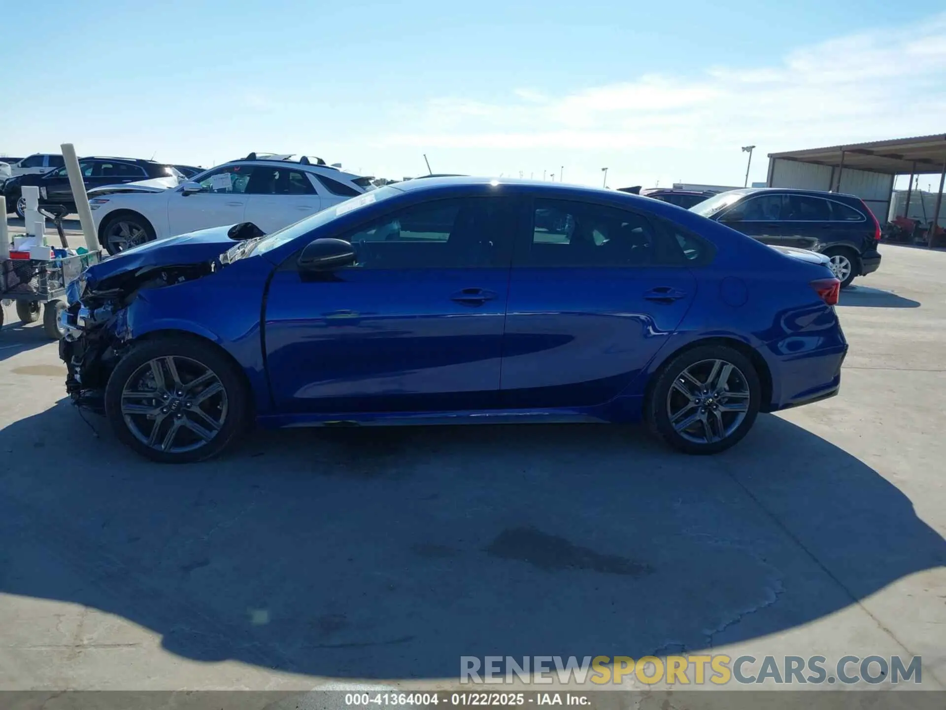 14 Photograph of a damaged car 3KPF34AD3ME401808 KIA FORTE 2021