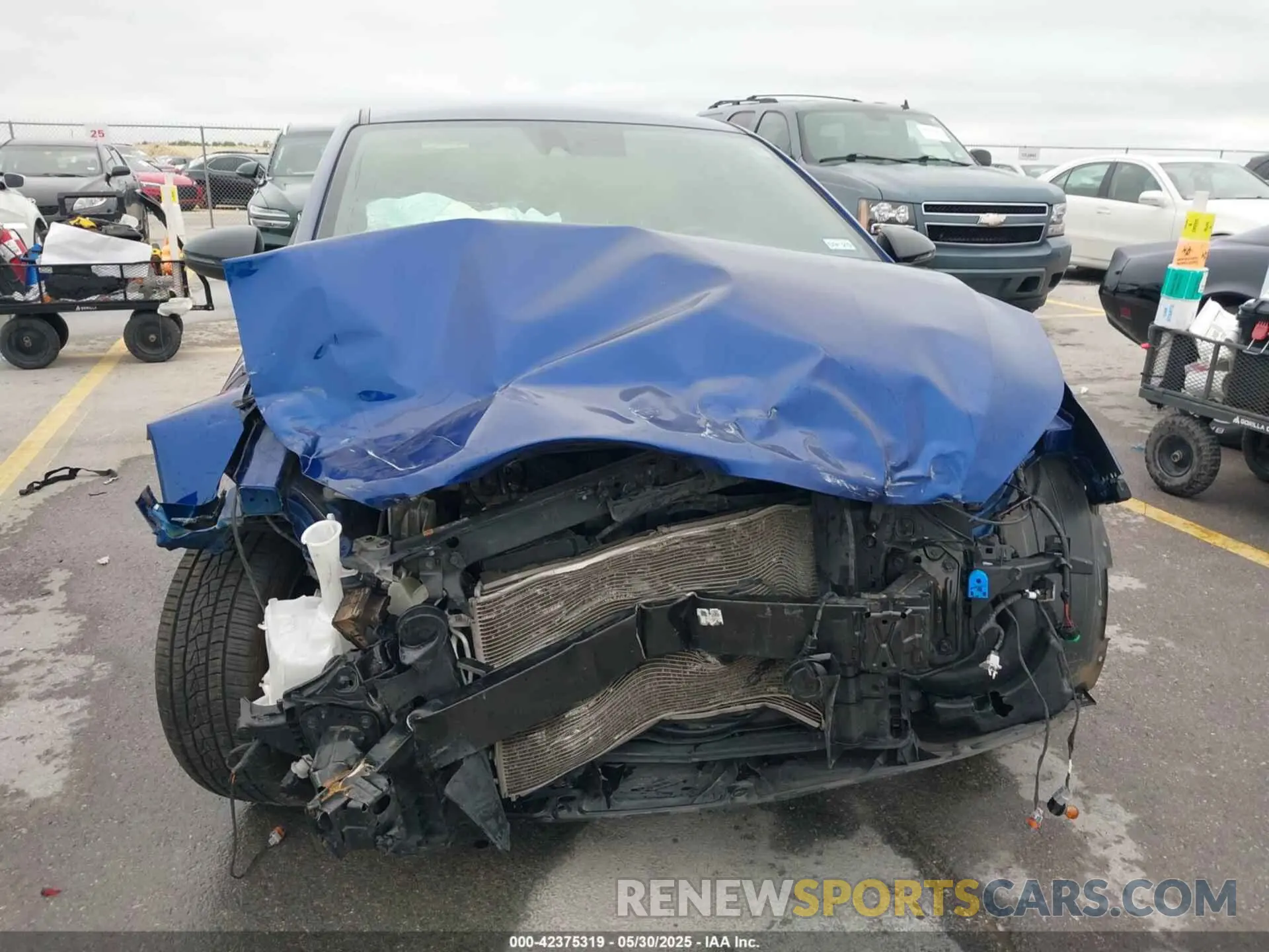 6 Photograph of a damaged car 3KPF34AD3ME403218 KIA FORTE 2021