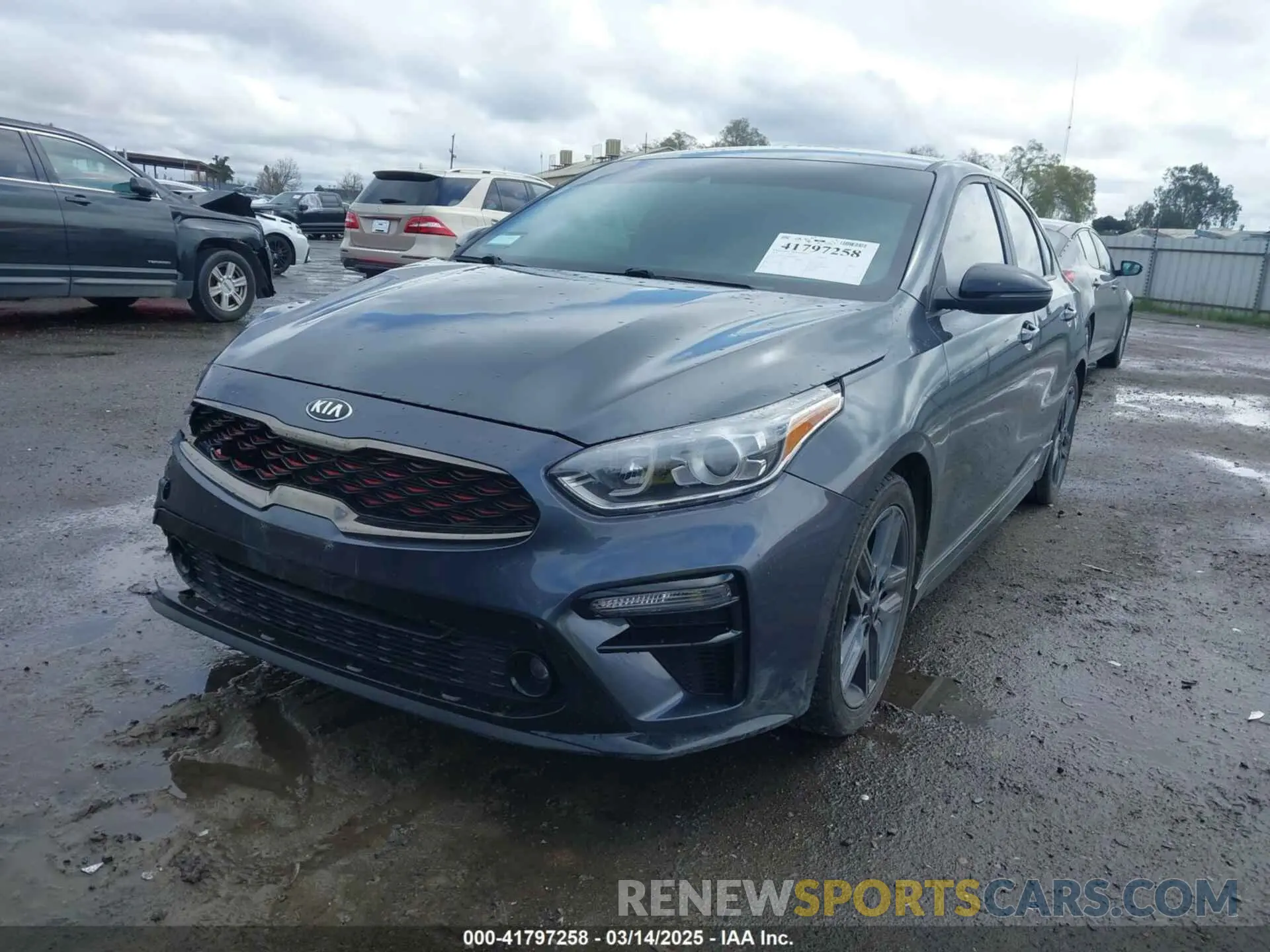 2 Photograph of a damaged car 3KPF34AD4ME268945 KIA FORTE 2021