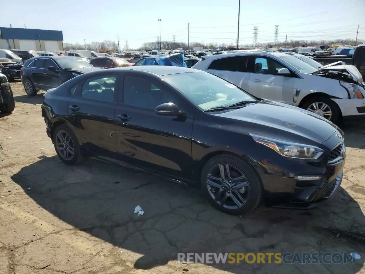 4 Photograph of a damaged car 3KPF34AD4ME276642 KIA FORTE 2021