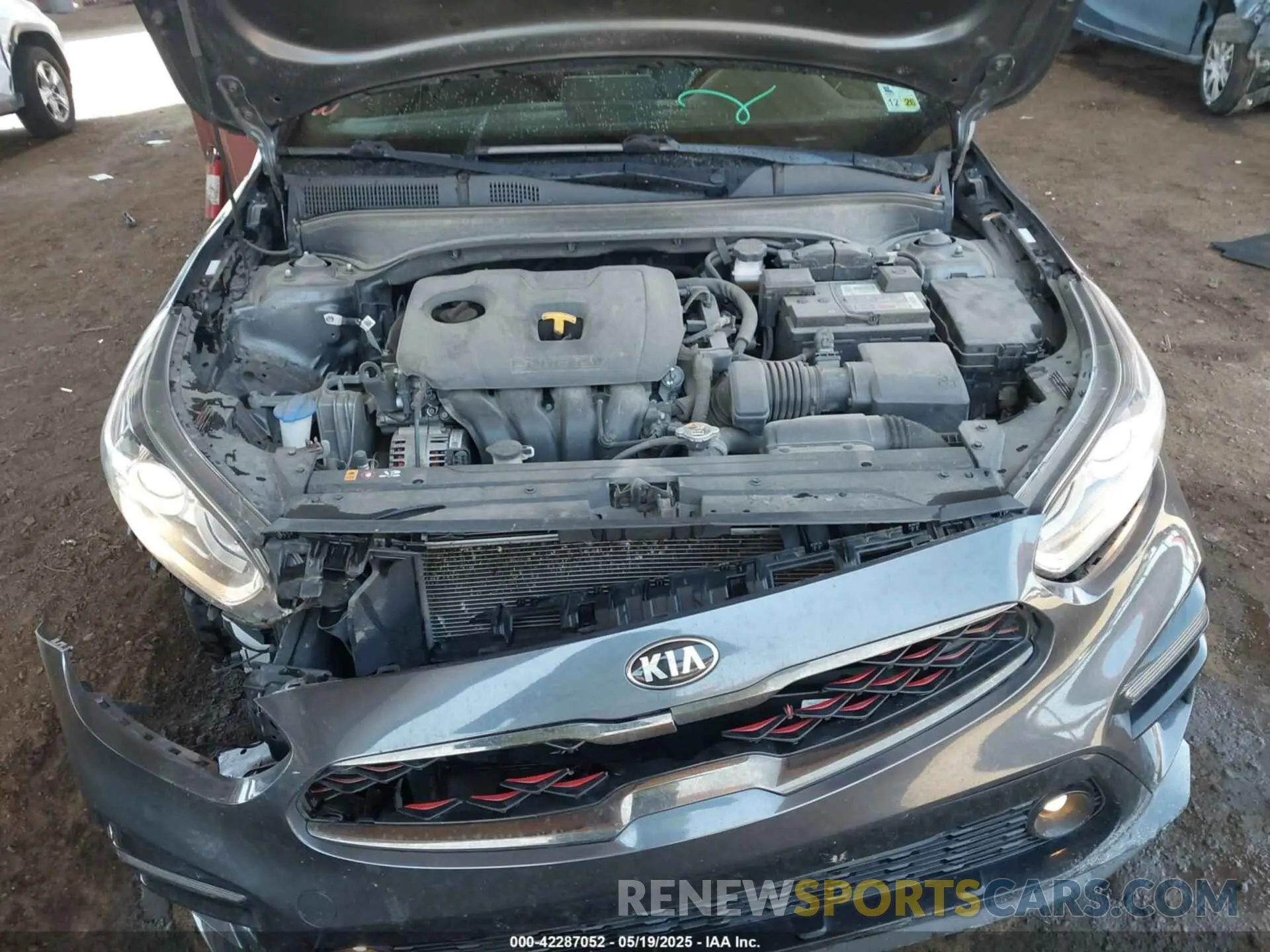 10 Photograph of a damaged car 3KPF34AD4ME294736 KIA FORTE 2021