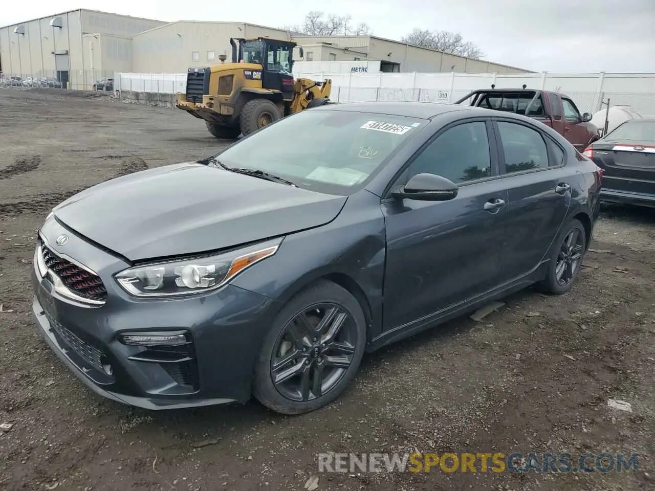 1 Photograph of a damaged car 3KPF34AD4ME305251 KIA FORTE 2021