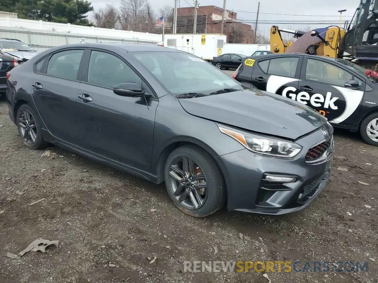 4 Photograph of a damaged car 3KPF34AD4ME305251 KIA FORTE 2021