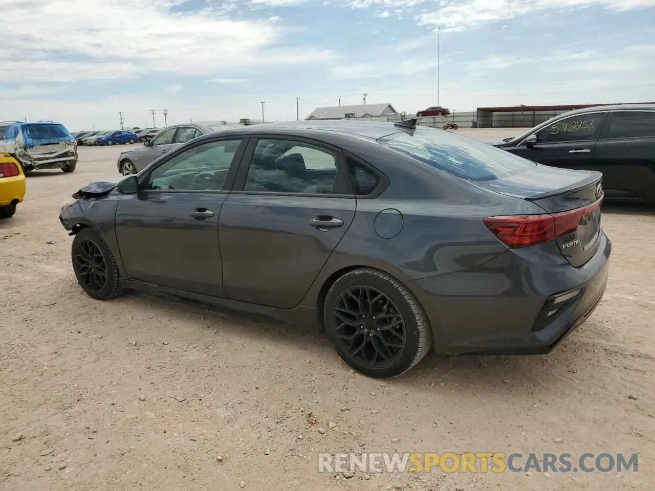 2 Photograph of a damaged car 3KPF34AD4ME340484 KIA FORTE 2021