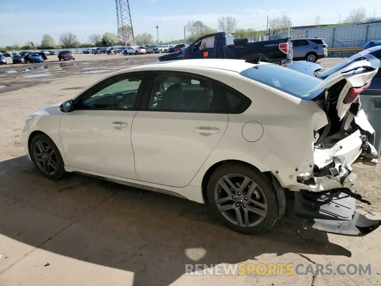2 Photograph of a damaged car 3KPF34AD4ME380449 KIA FORTE 2021