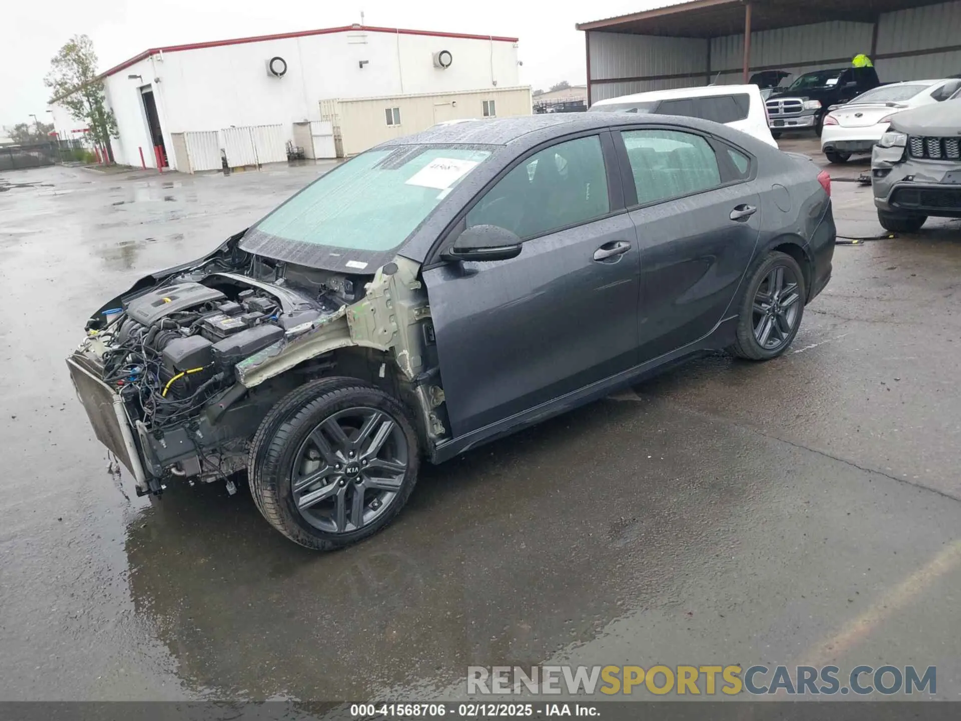 2 Photograph of a damaged car 3KPF34AD4ME392794 KIA FORTE 2021