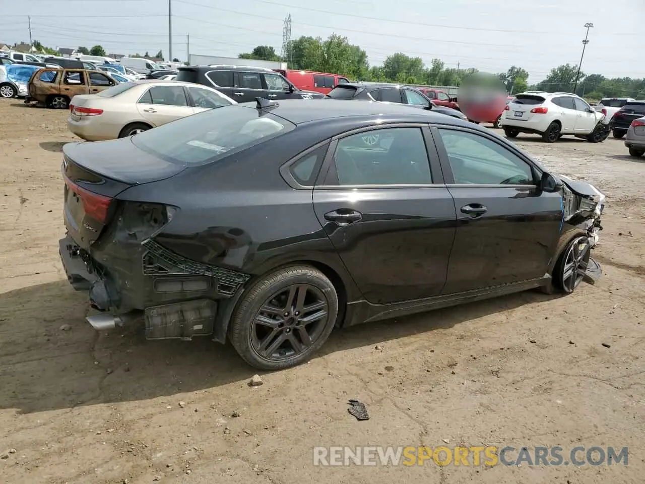3 Photograph of a damaged car 3KPF34AD4ME403535 KIA FORTE 2021