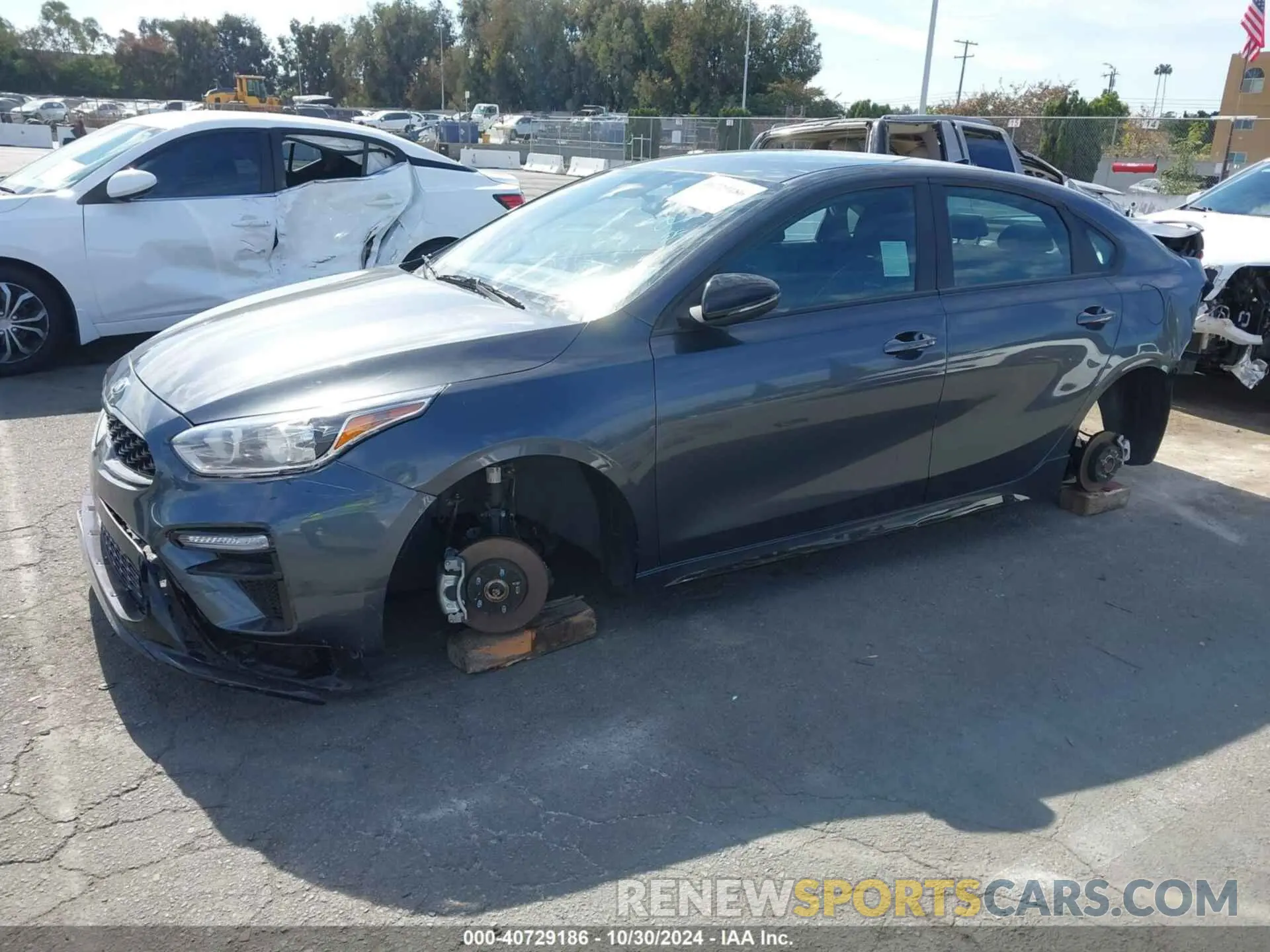 2 Photograph of a damaged car 3KPF34AD4ME407584 KIA FORTE 2021