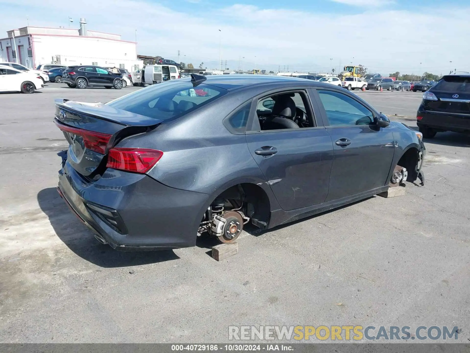 4 Photograph of a damaged car 3KPF34AD4ME407584 KIA FORTE 2021