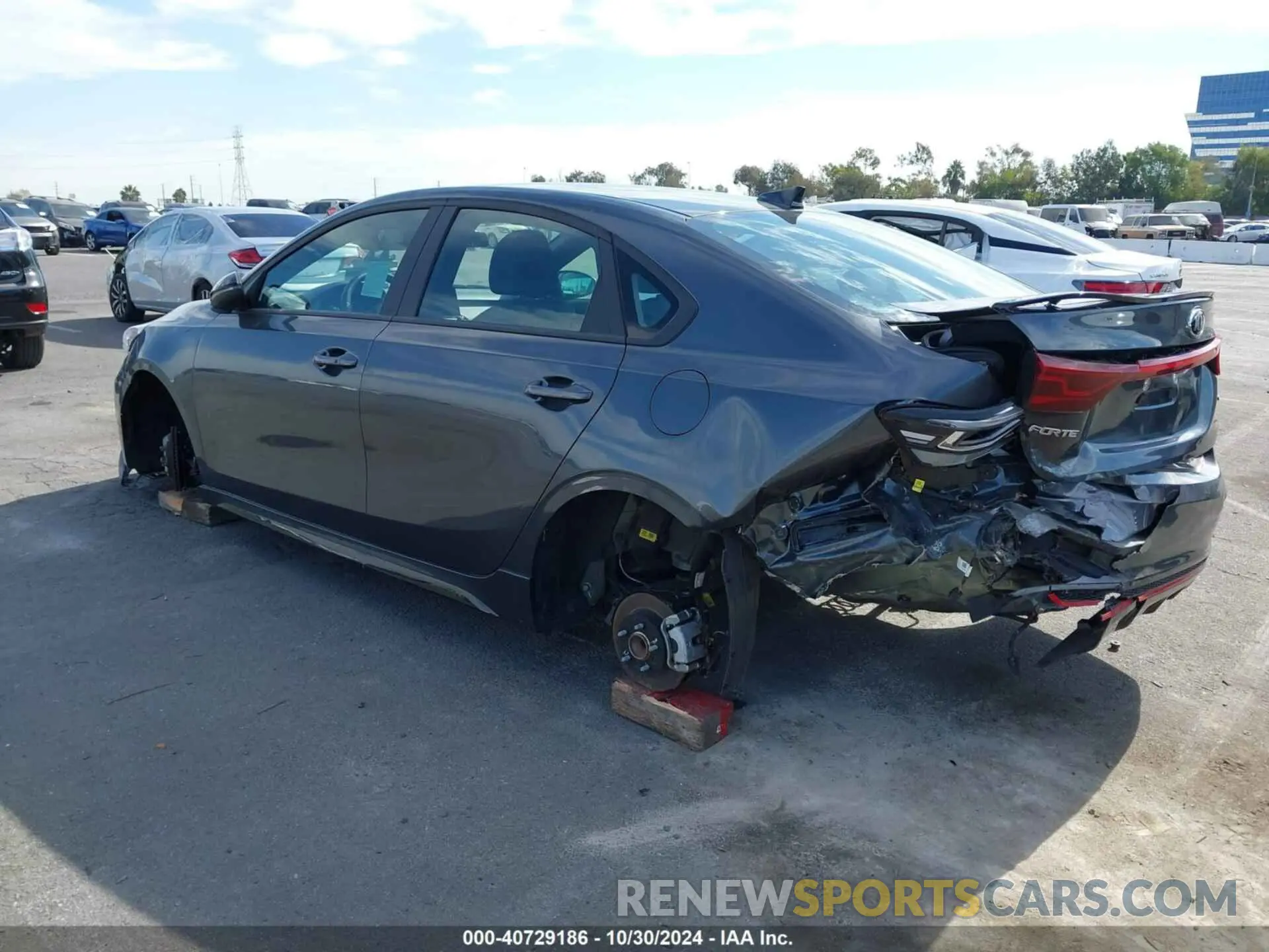 6 Photograph of a damaged car 3KPF34AD4ME407584 KIA FORTE 2021