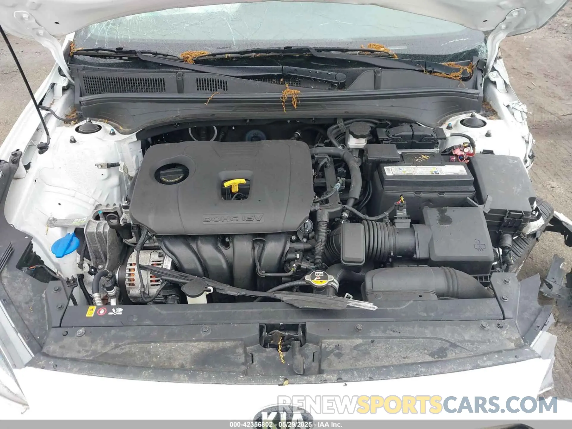 10 Photograph of a damaged car 3KPF34AD4ME414714 KIA FORTE 2021