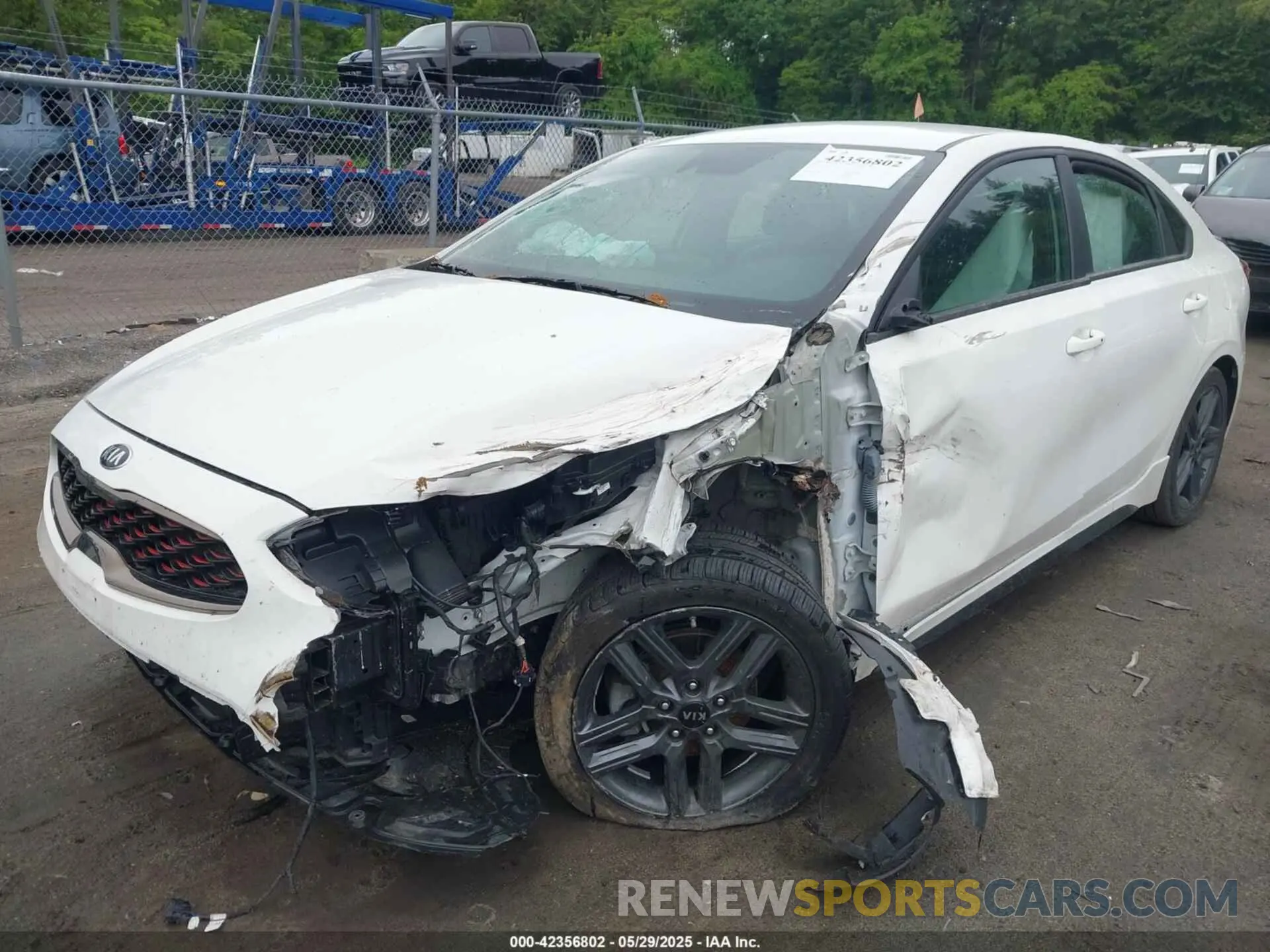 2 Photograph of a damaged car 3KPF34AD4ME414714 KIA FORTE 2021
