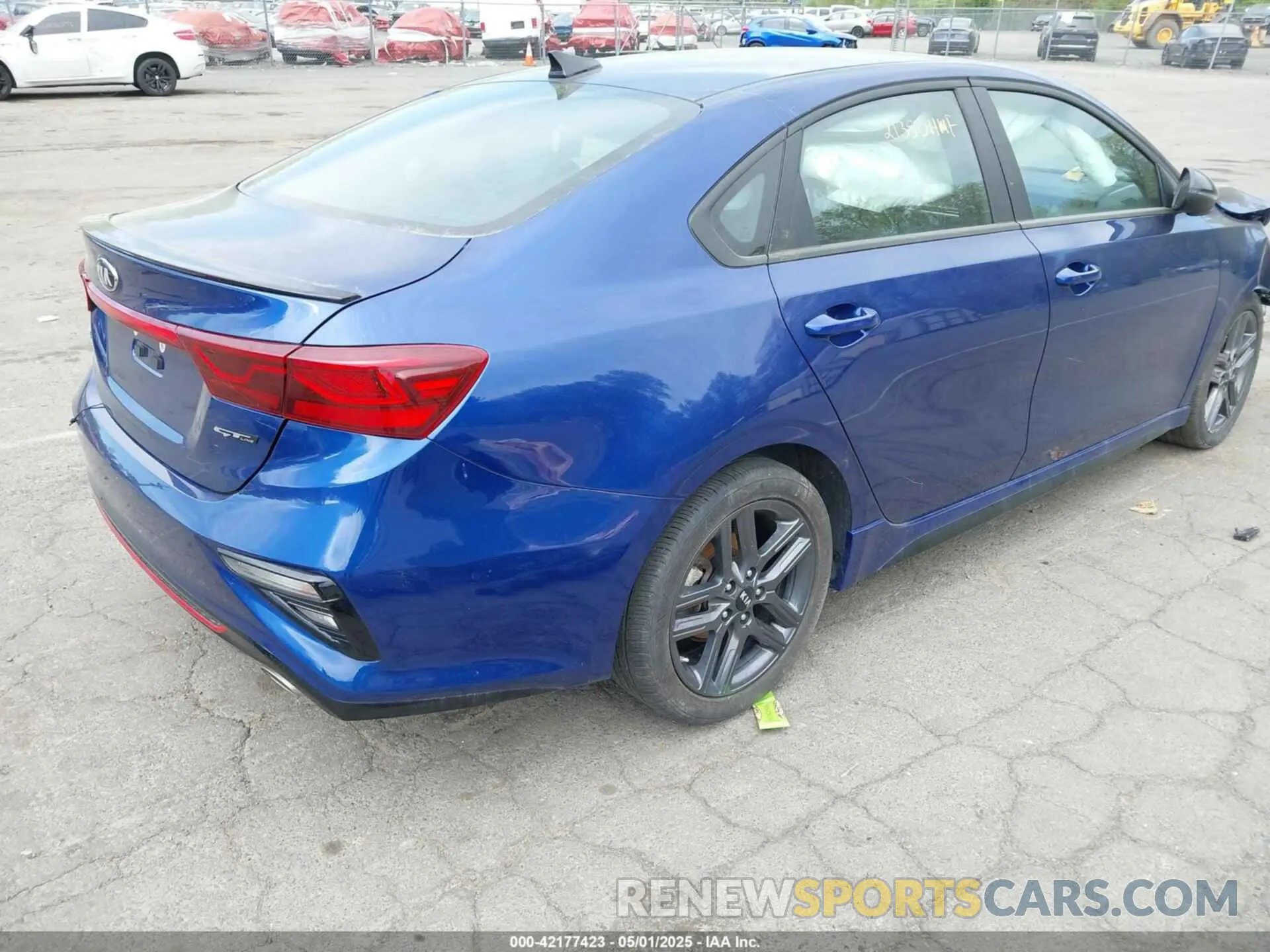 4 Photograph of a damaged car 3KPF34AD4ME423784 KIA FORTE 2021