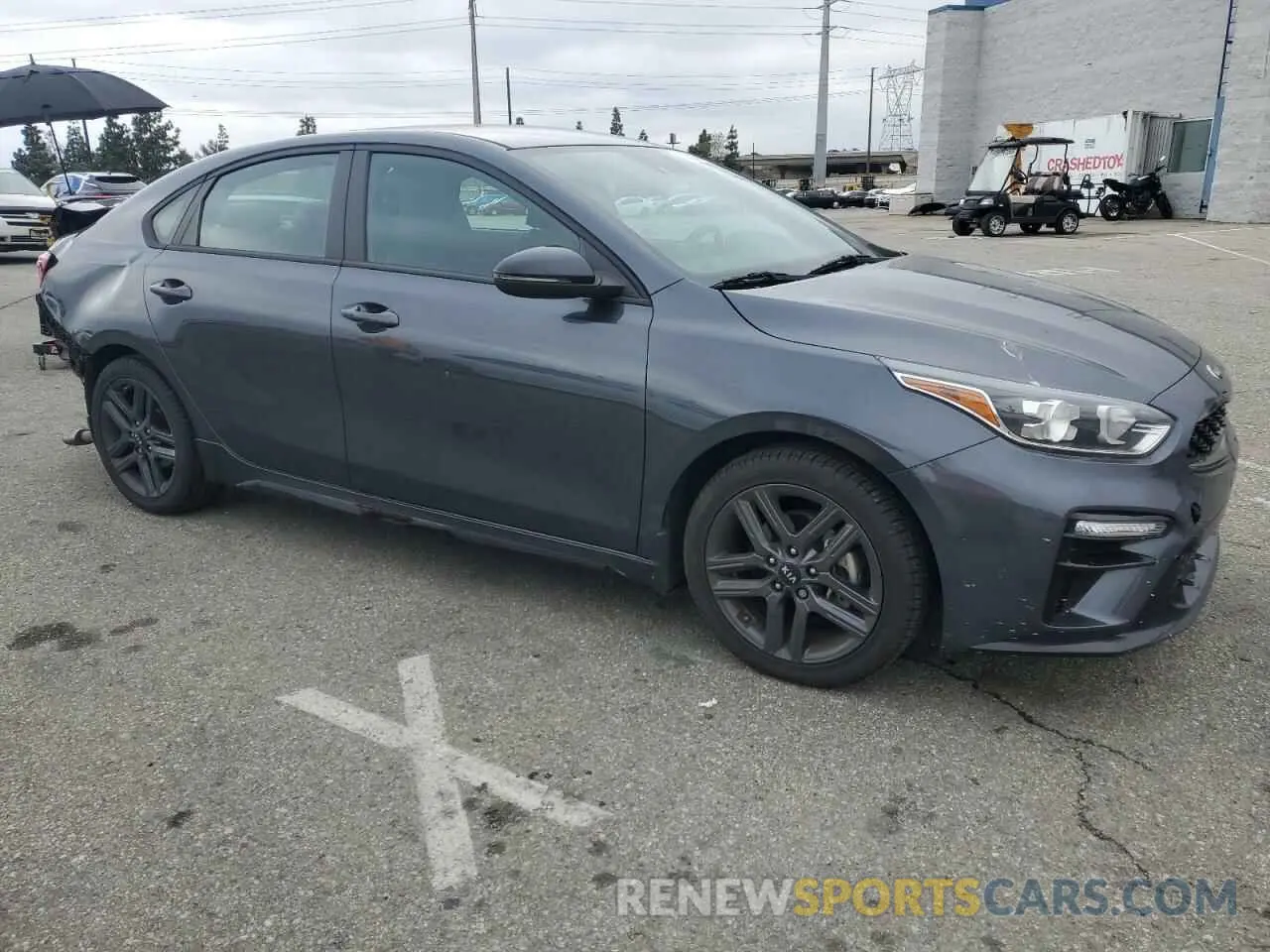4 Photograph of a damaged car 3KPF34AD5ME269294 KIA FORTE 2021