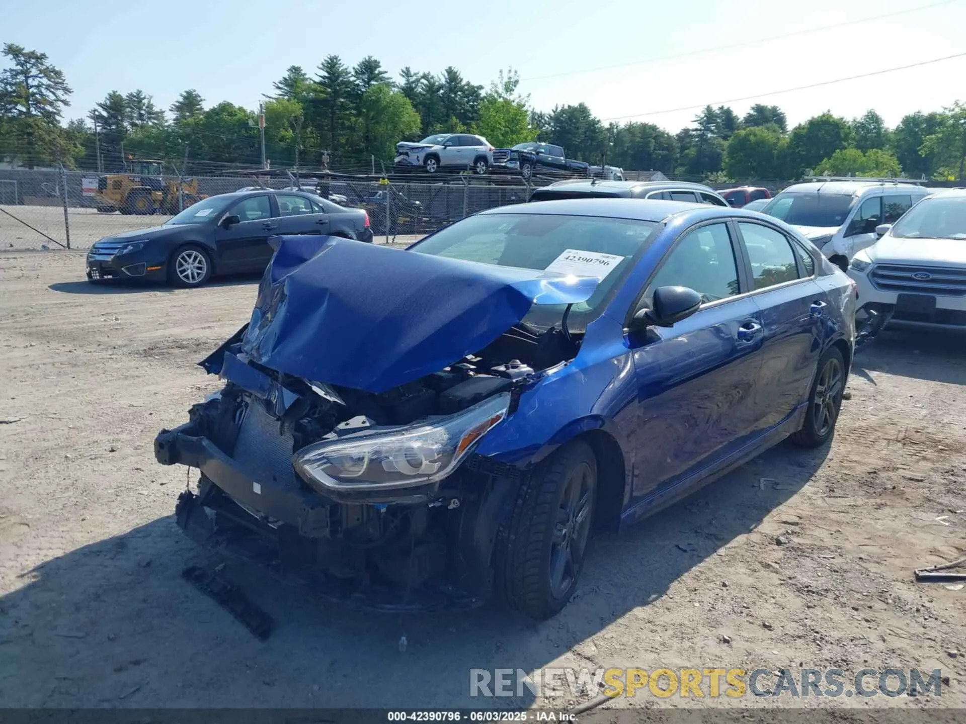2 Photograph of a damaged car 3KPF34AD5ME279968 KIA FORTE 2021