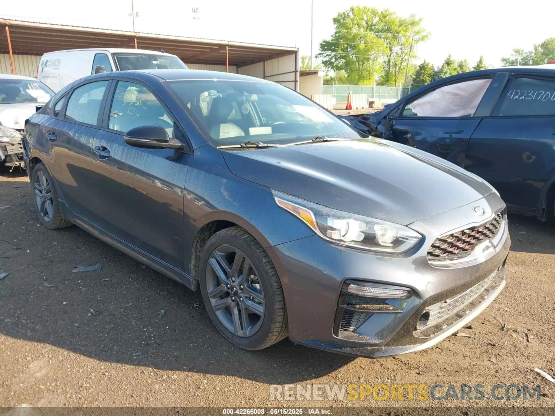 1 Photograph of a damaged car 3KPF34AD5ME282322 KIA FORTE 2021