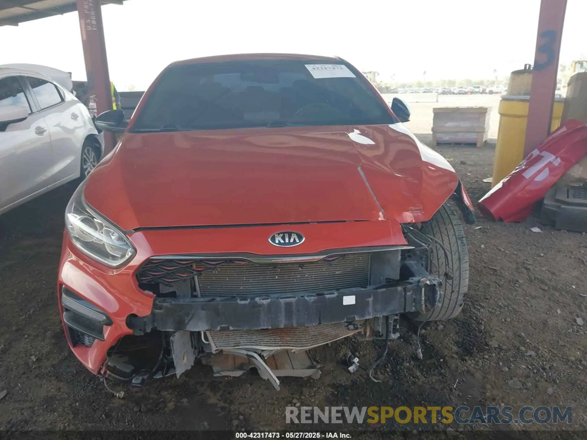 6 Photograph of a damaged car 3KPF34AD5ME283793 KIA FORTE 2021