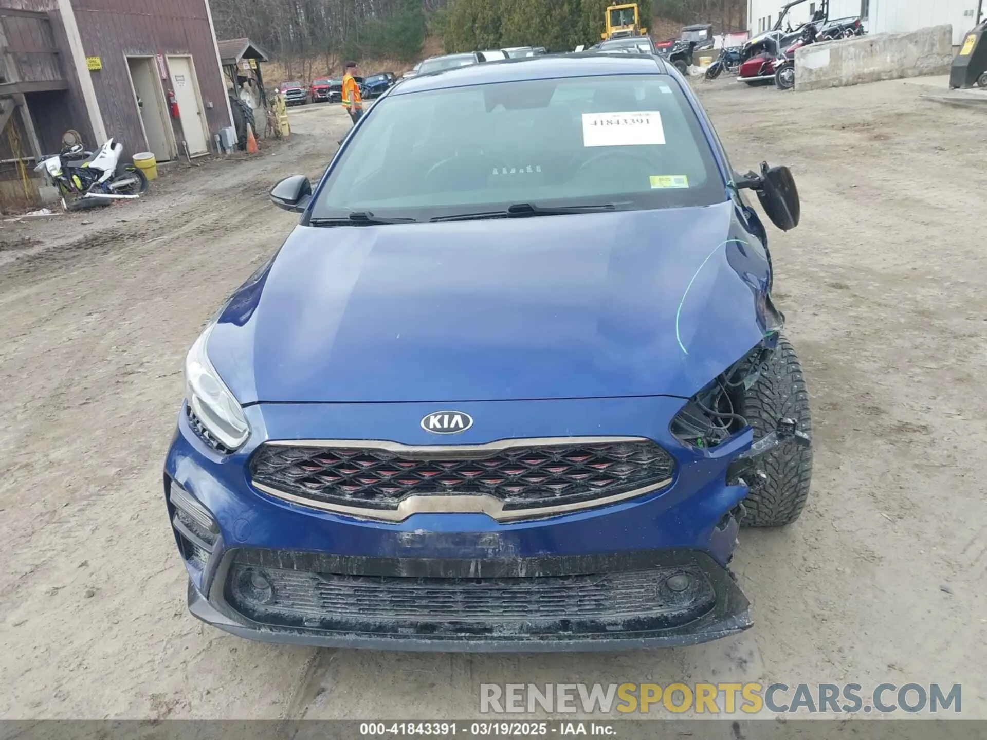 12 Photograph of a damaged car 3KPF34AD5ME286287 KIA FORTE 2021