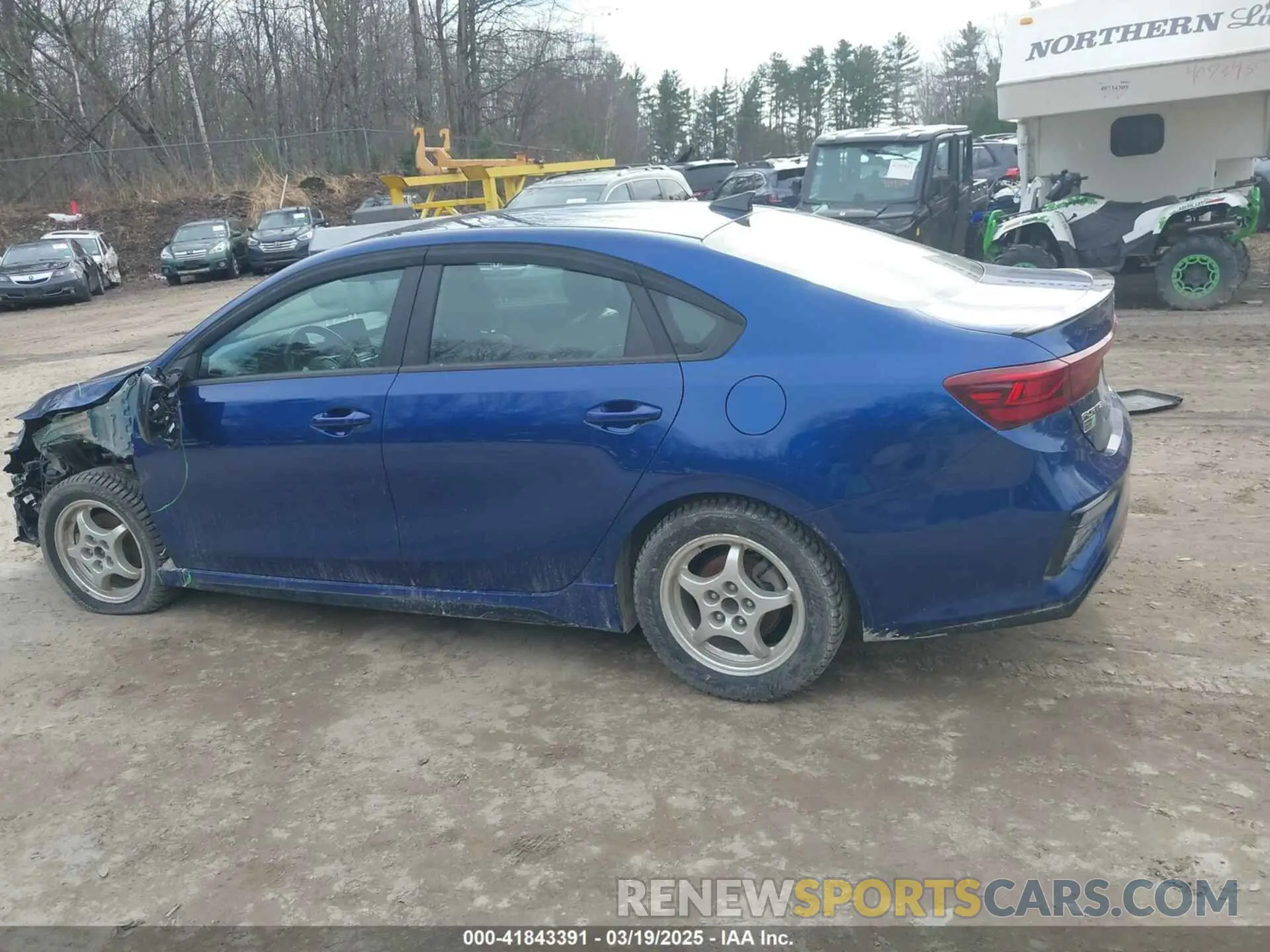 14 Photograph of a damaged car 3KPF34AD5ME286287 KIA FORTE 2021