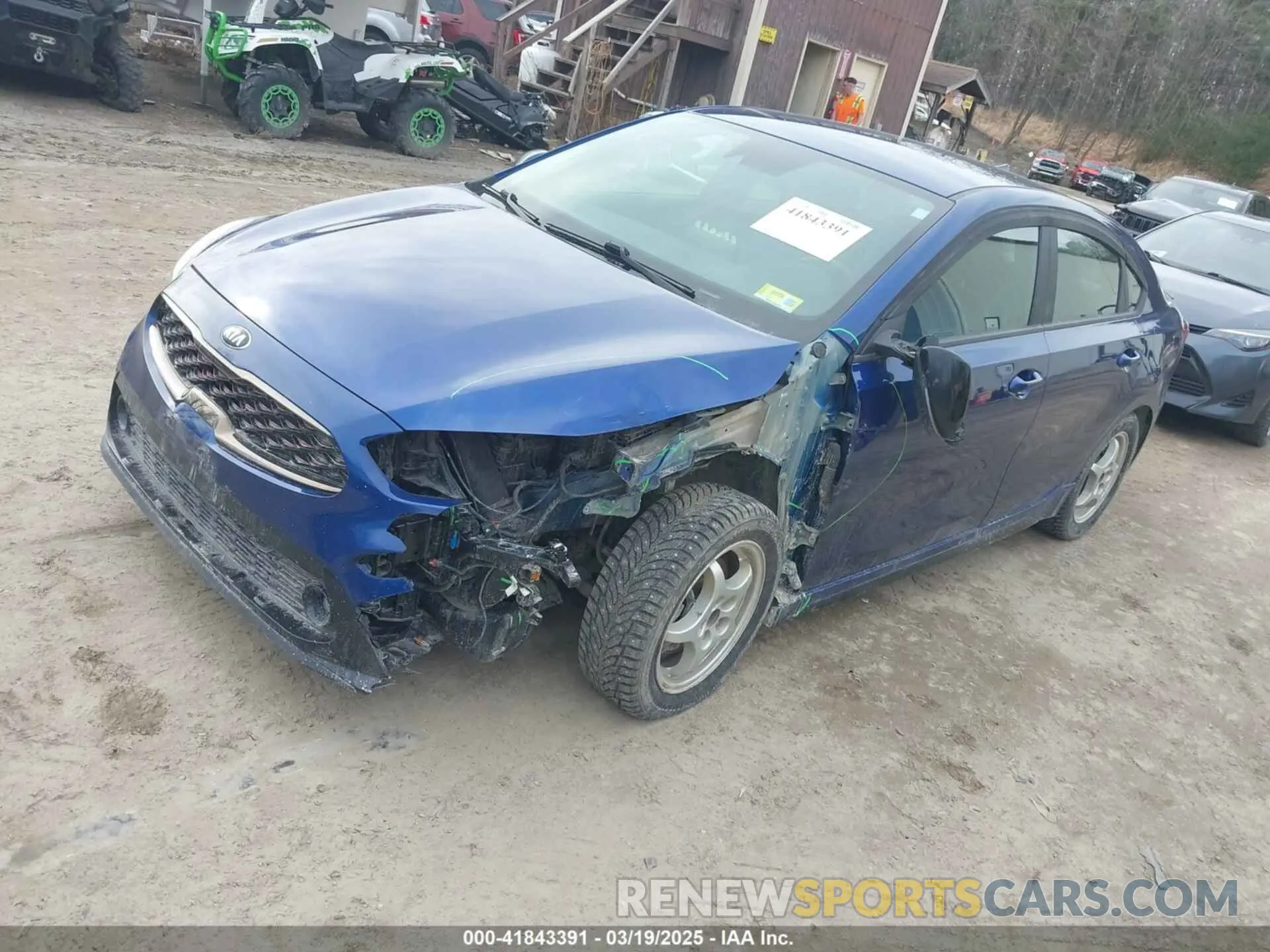 2 Photograph of a damaged car 3KPF34AD5ME286287 KIA FORTE 2021
