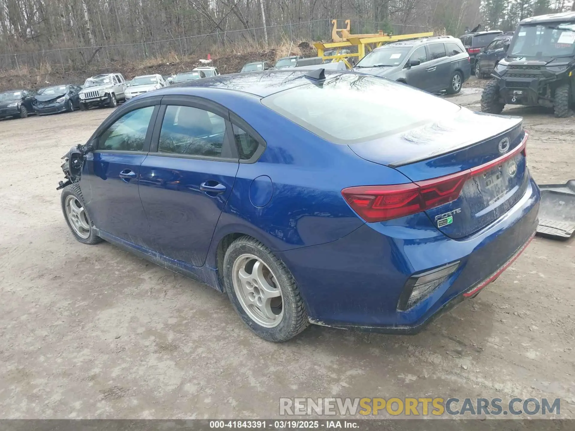 3 Photograph of a damaged car 3KPF34AD5ME286287 KIA FORTE 2021