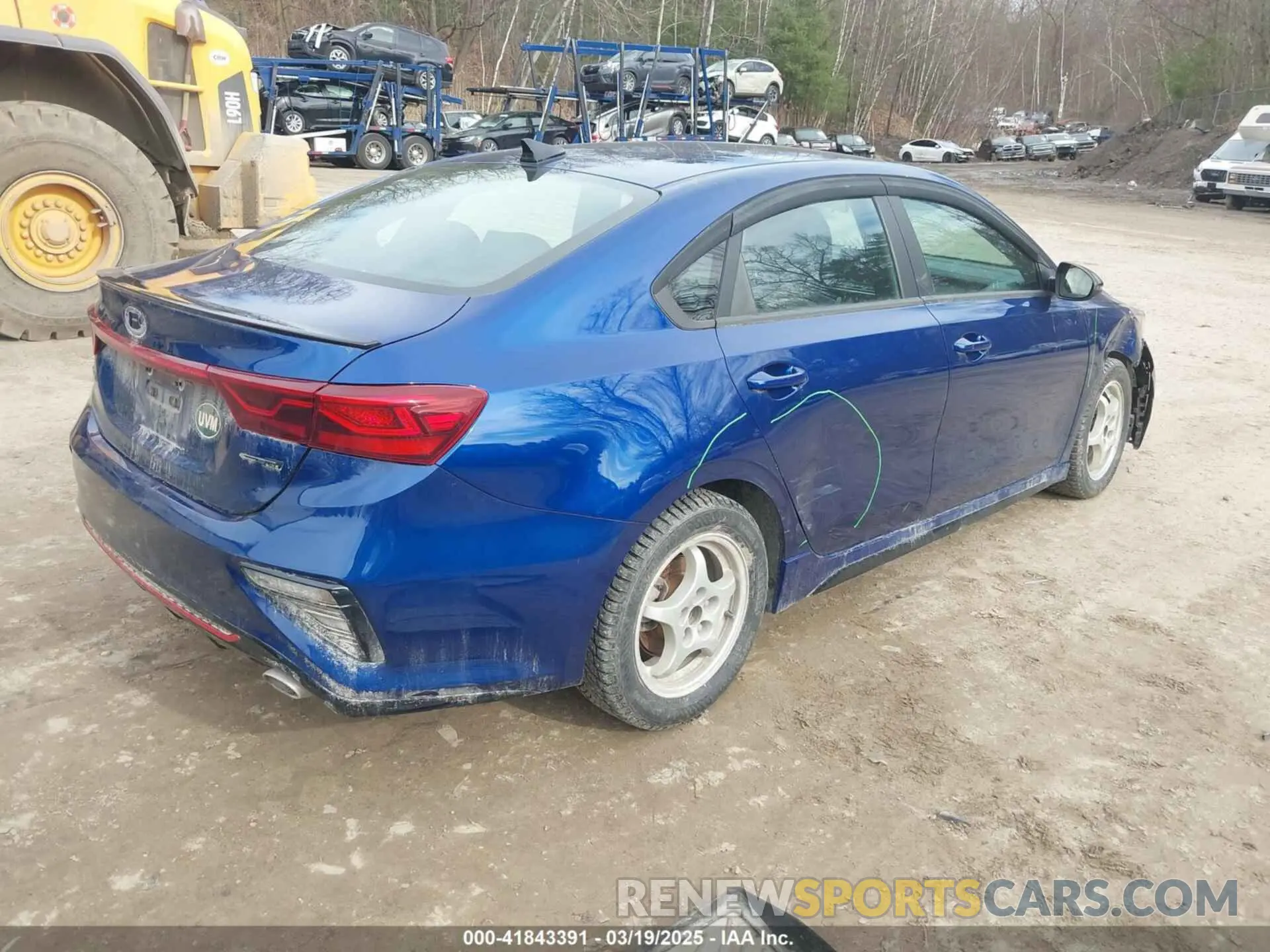 4 Photograph of a damaged car 3KPF34AD5ME286287 KIA FORTE 2021