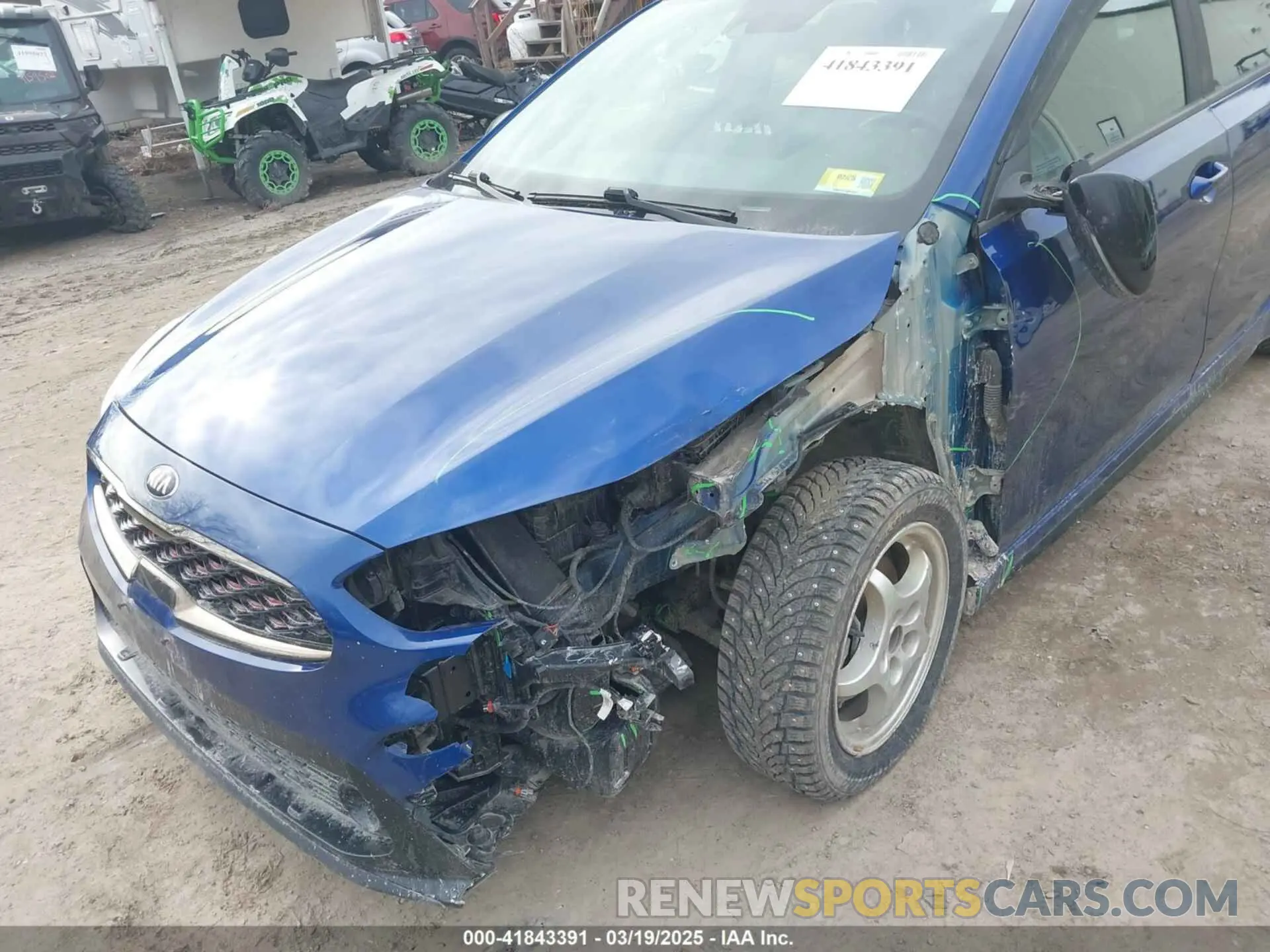 6 Photograph of a damaged car 3KPF34AD5ME286287 KIA FORTE 2021