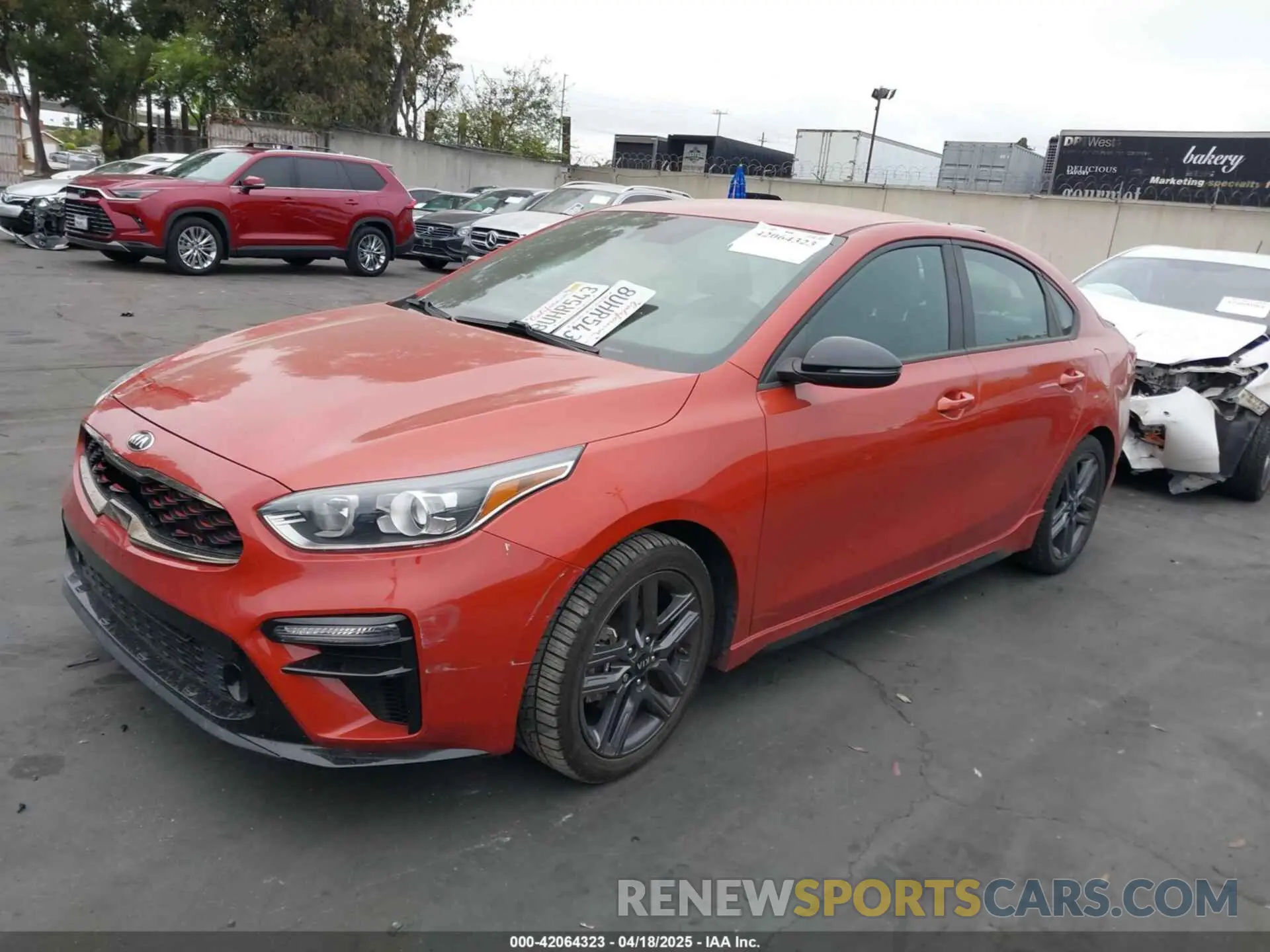 2 Photograph of a damaged car 3KPF34AD5ME292378 KIA FORTE 2021