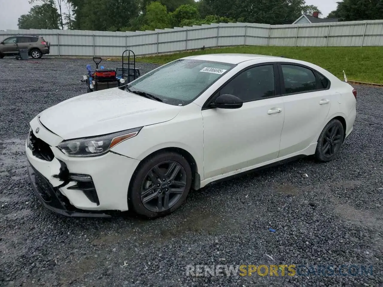 1 Photograph of a damaged car 3KPF34AD5ME358900 KIA FORTE 2021
