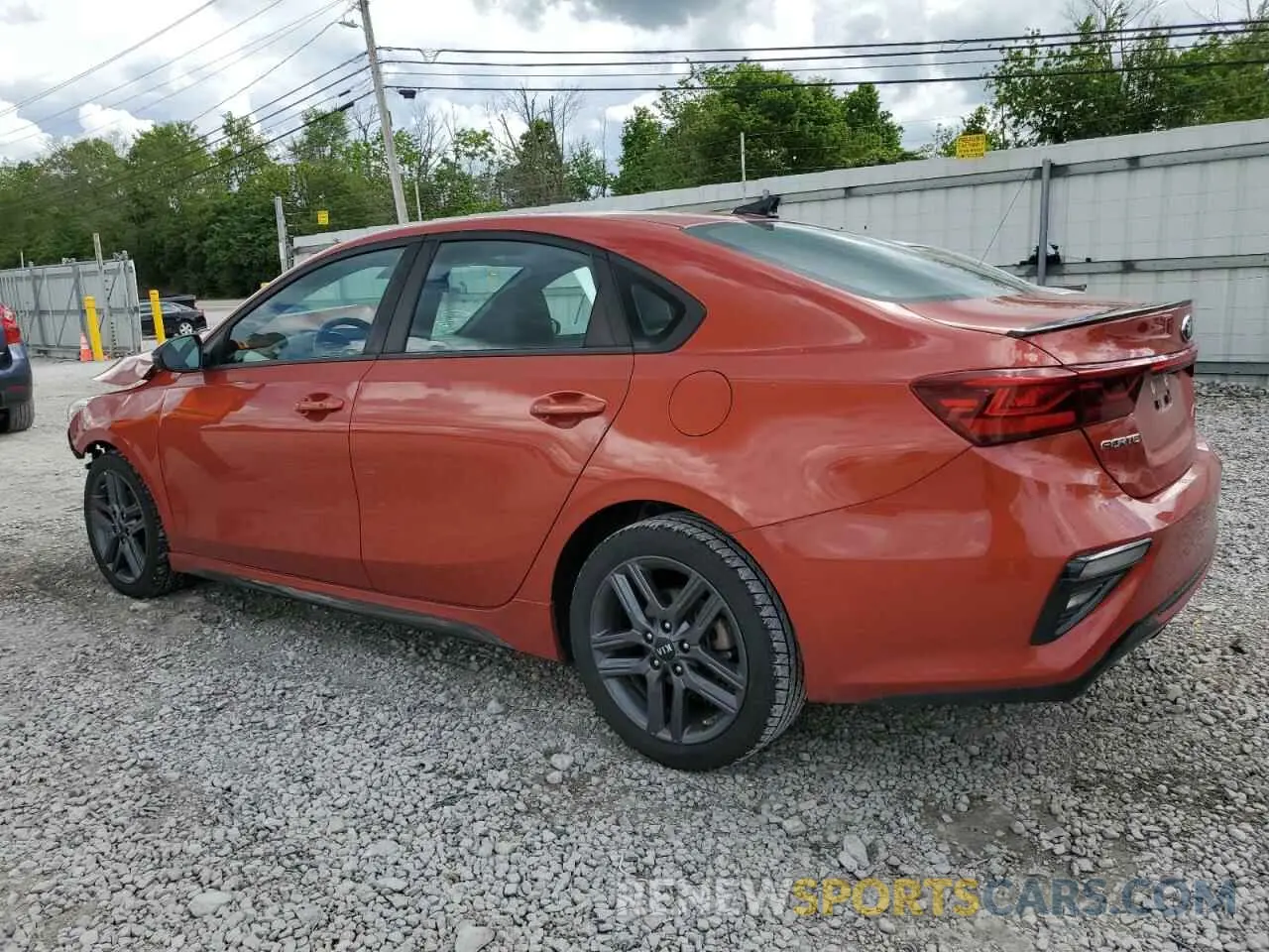2 Photograph of a damaged car 3KPF34AD5ME375521 KIA FORTE 2021