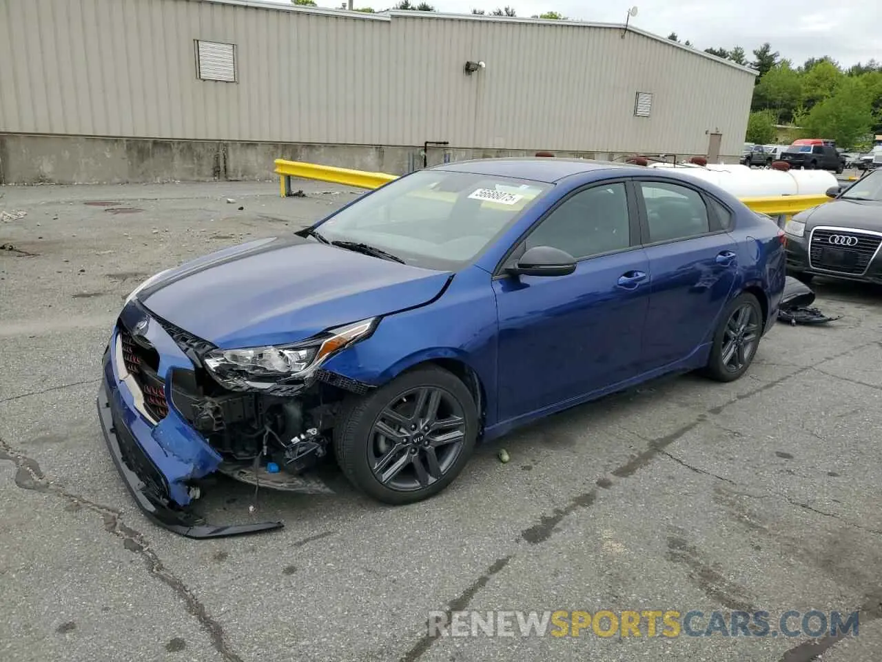 1 Photograph of a damaged car 3KPF34AD5ME394425 KIA FORTE 2021