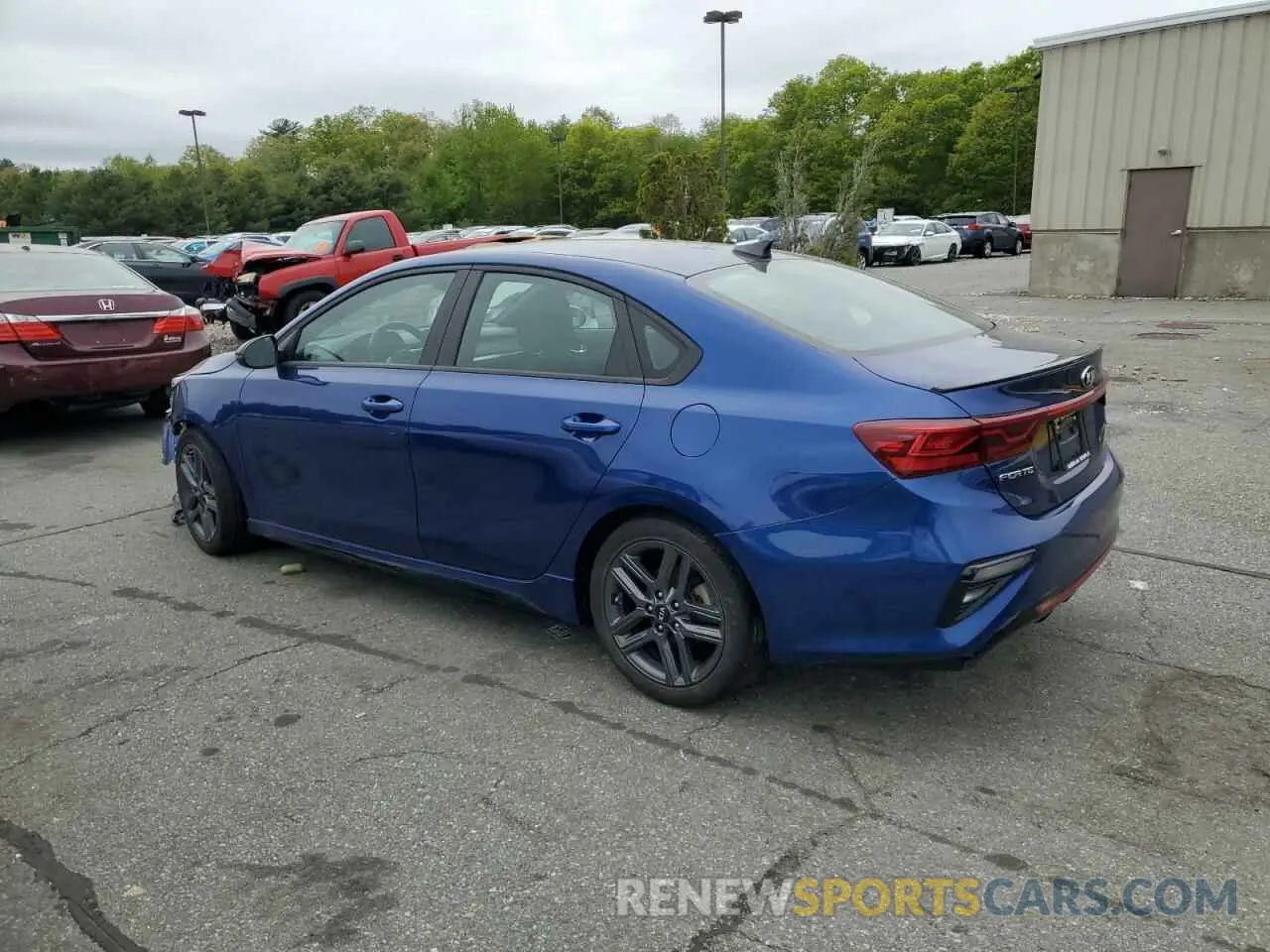2 Photograph of a damaged car 3KPF34AD5ME394425 KIA FORTE 2021